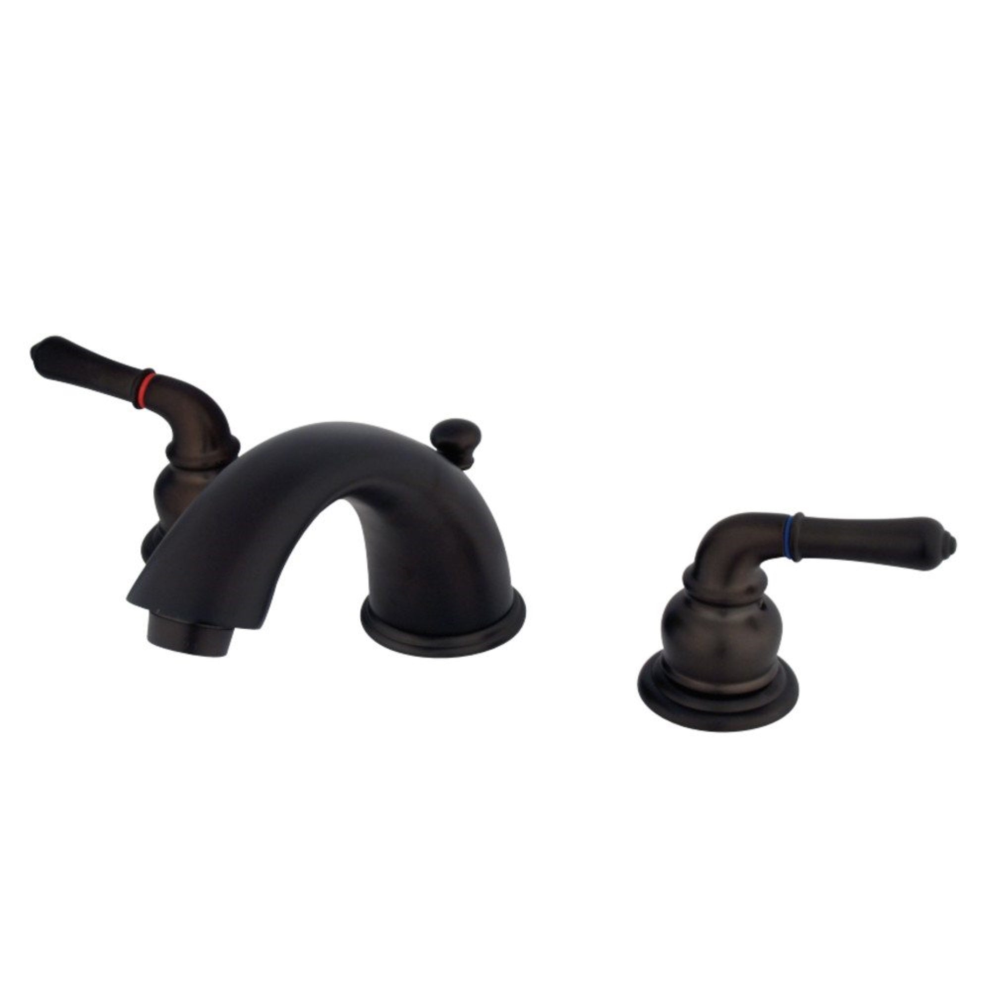 Kingston Brass Gkb965 Widespread Bathroom Faucet, Oil Rubbed Bronze