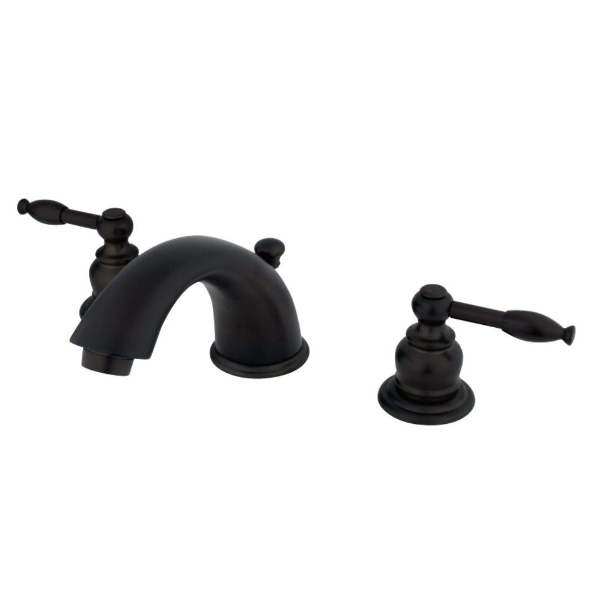 Kingston Brass Gkb965Kl Widespread Bathroom Faucet, Oil Rubbed Bronze