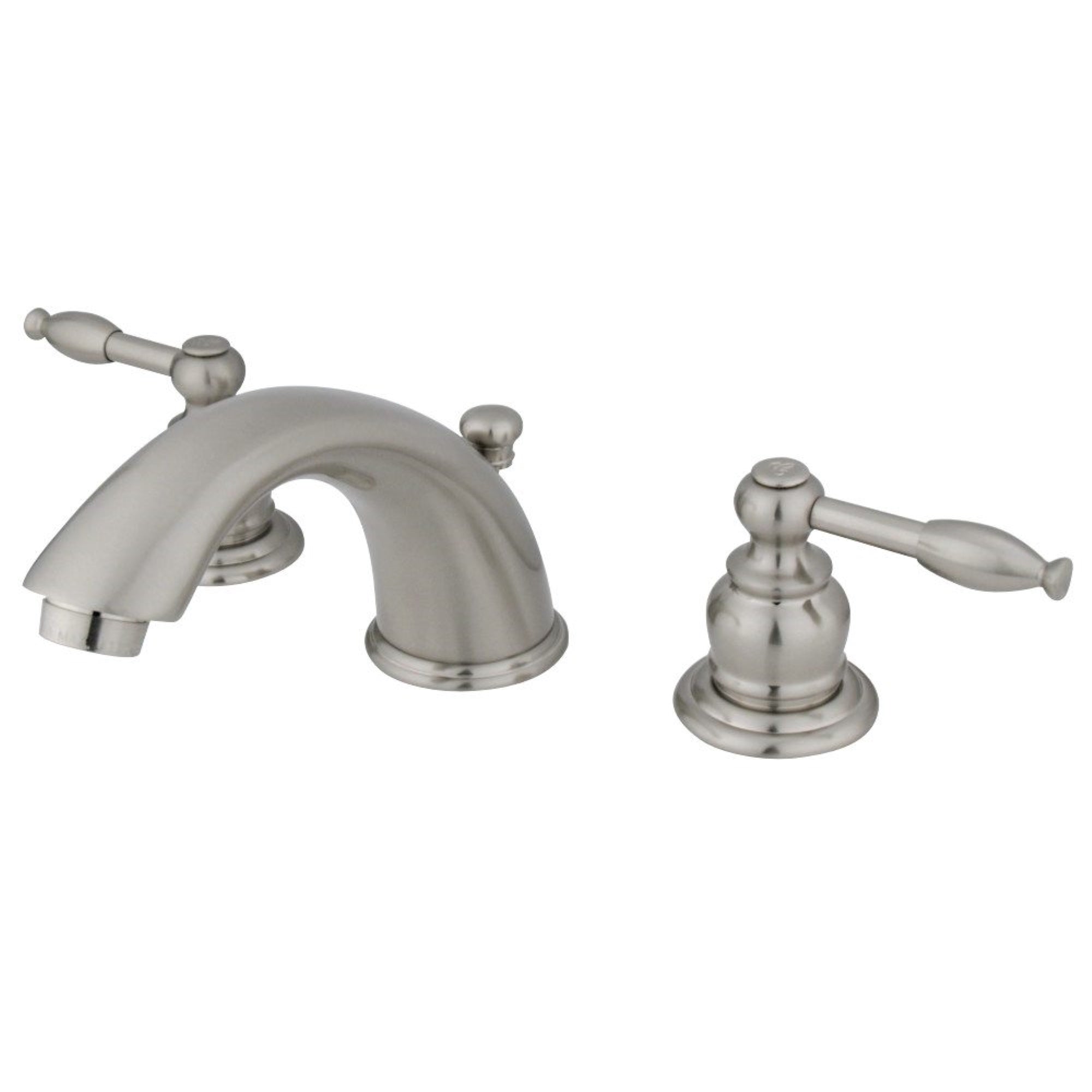 Kingston Brass Gkb968Kl Widespread Bathroom Faucet, Brushed Nickel