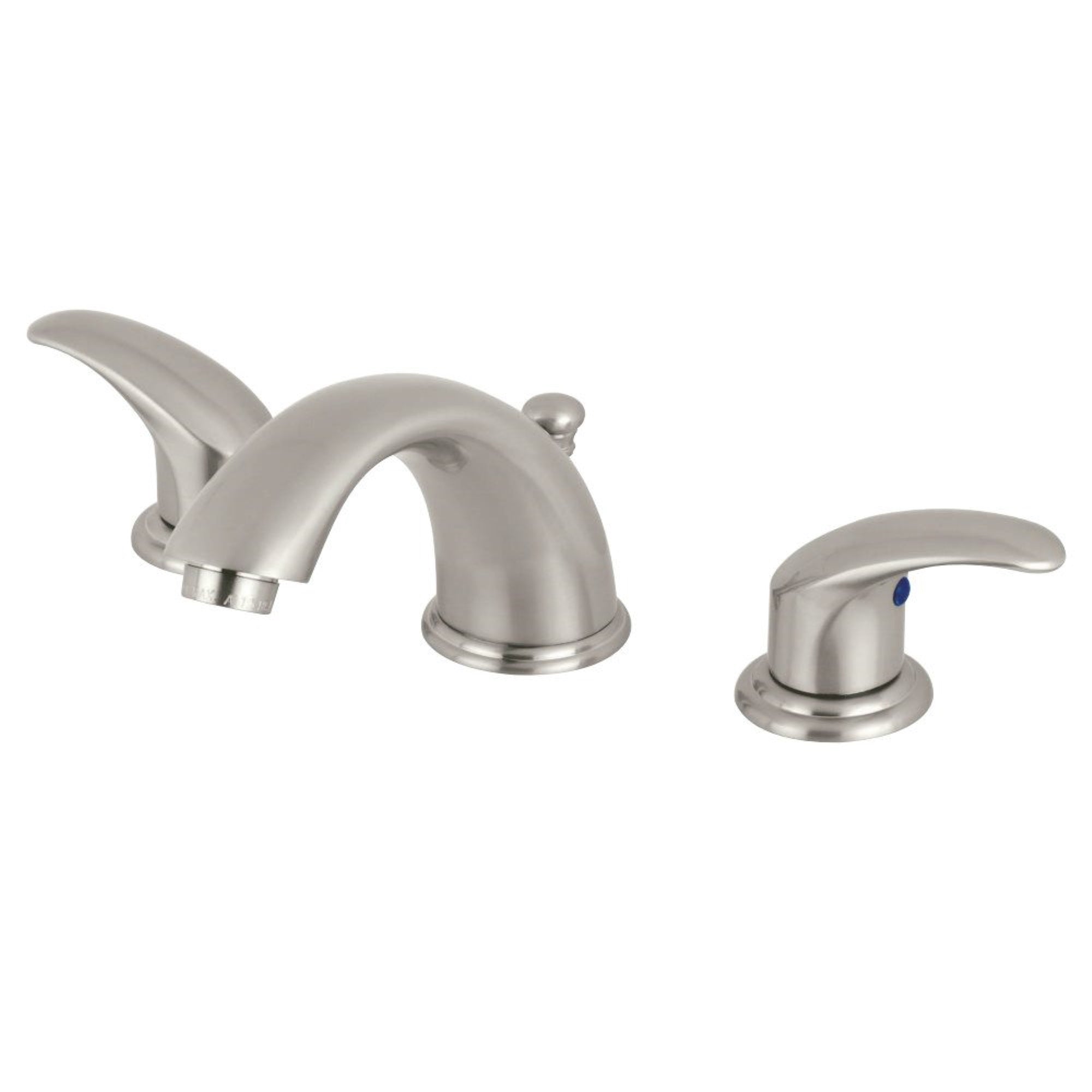 Kingston Brass Gkb968Ll Widespread Bathroom Faucet, Brushed Nickel