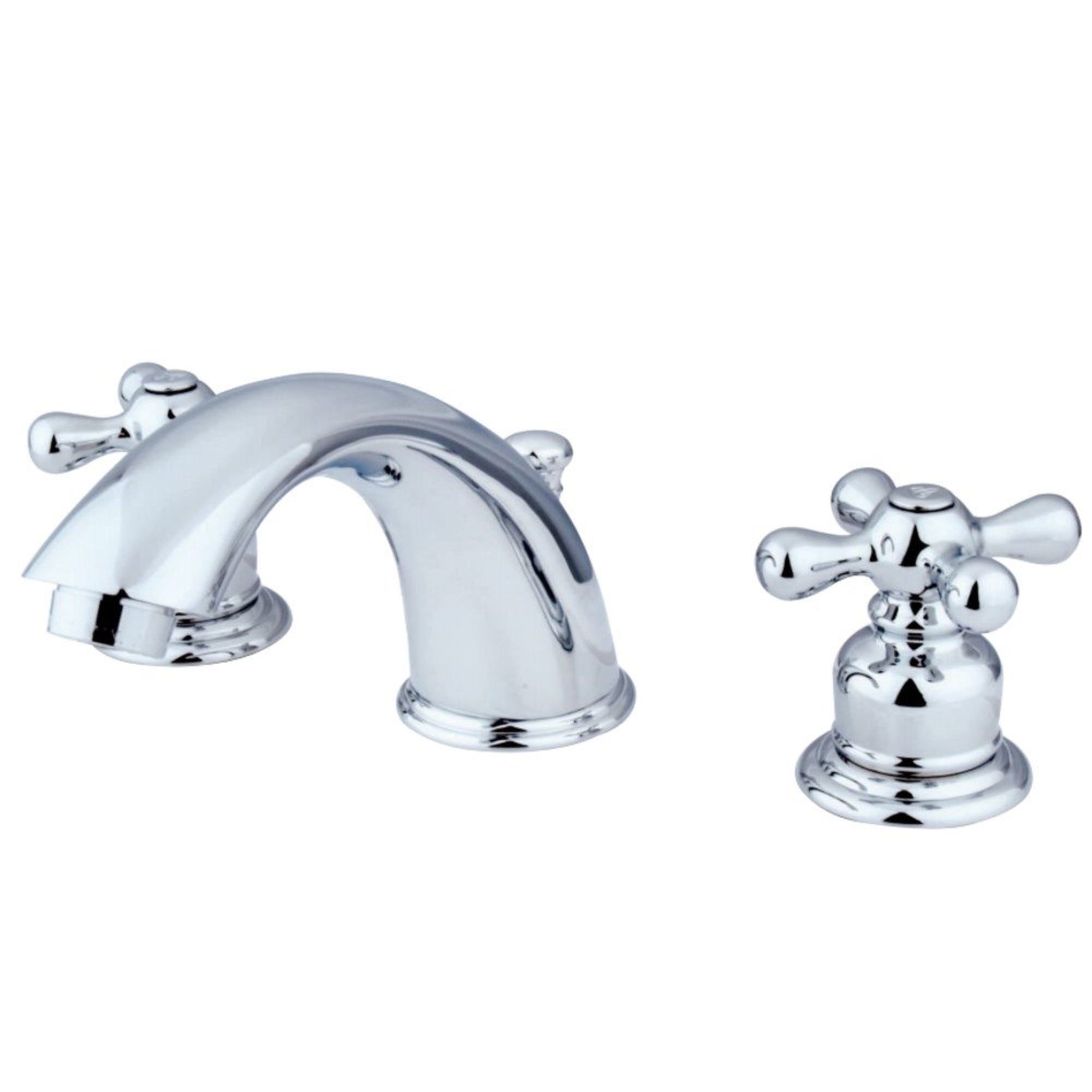 Kingston Brass Gkb971X Widespread Bathroom Faucet, Polished Chrome