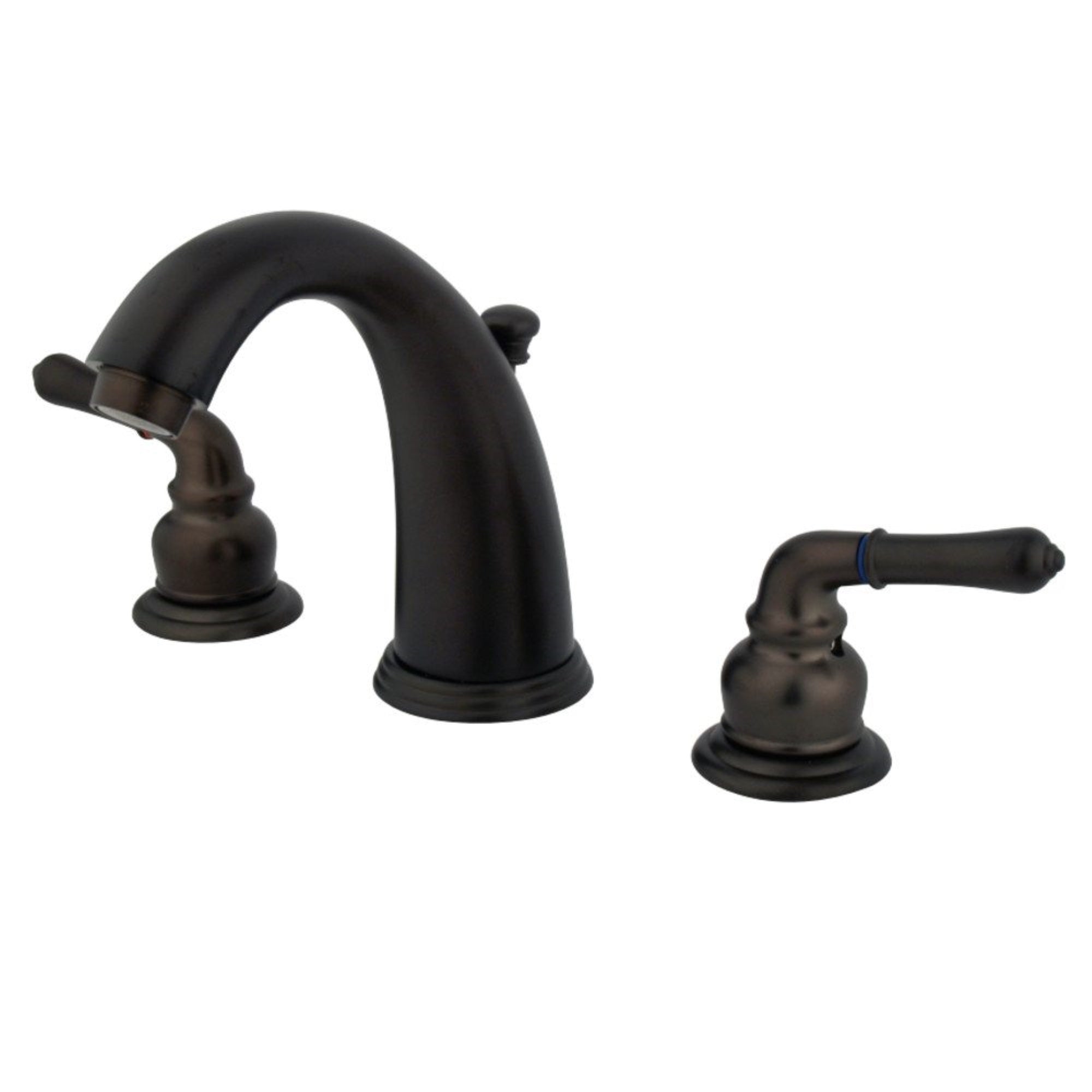 Kingston Brass Gkb985 Widespread Bathroom Faucet, Oil Rubbed Bronze