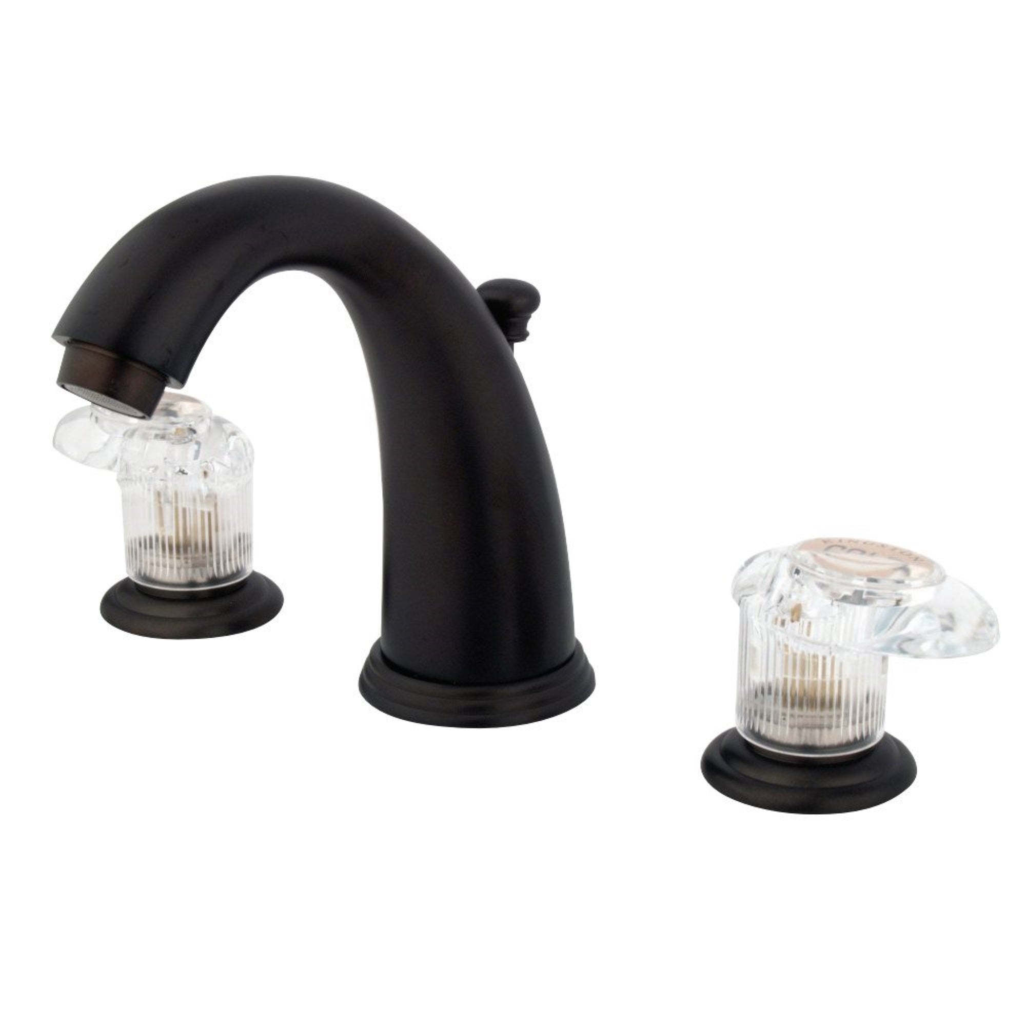 Kingston Brass Gkb985All Widespread Bathroom Faucet, Oil Rubbed Bronze