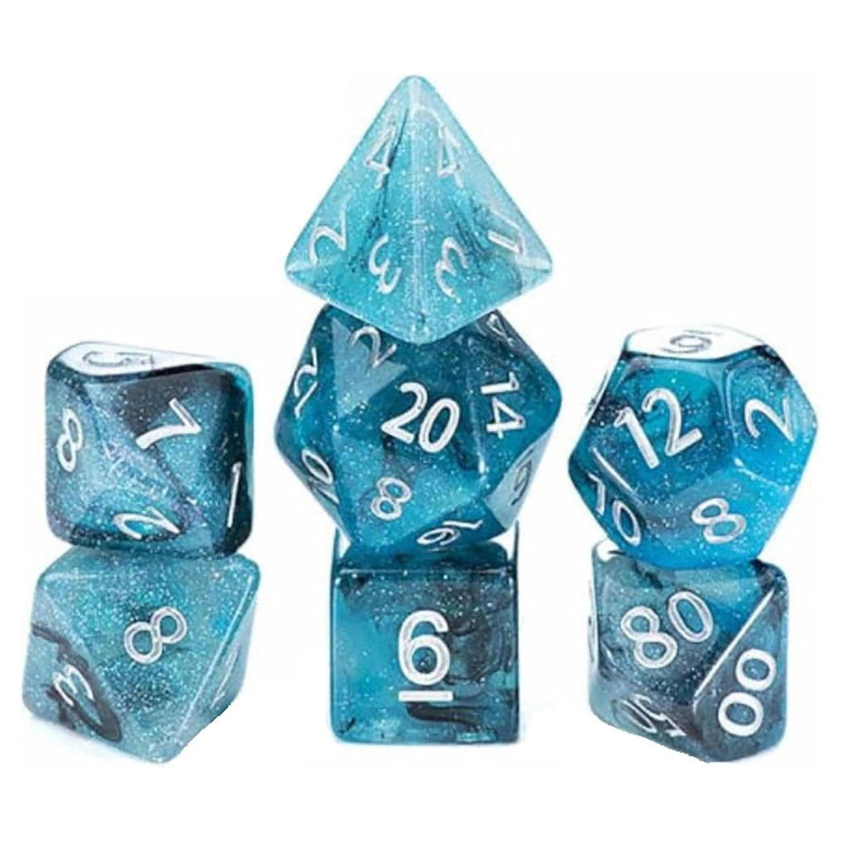 Gate Keeper Aether Dice: Eternity - 7 Piece Dice Set, Gate Keeper Games