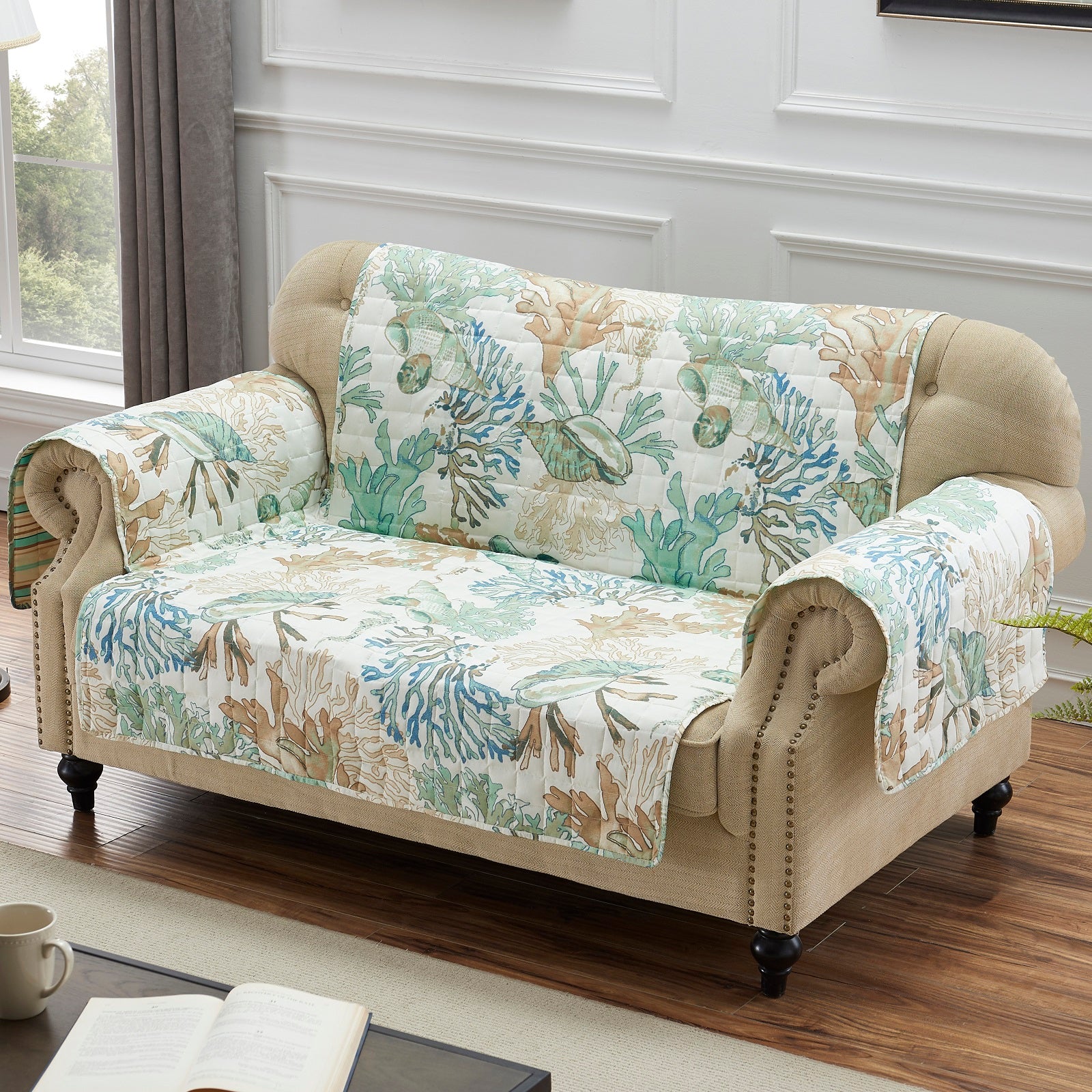 AtlantisJadeFurniture ProtectorLoveseat, Jade