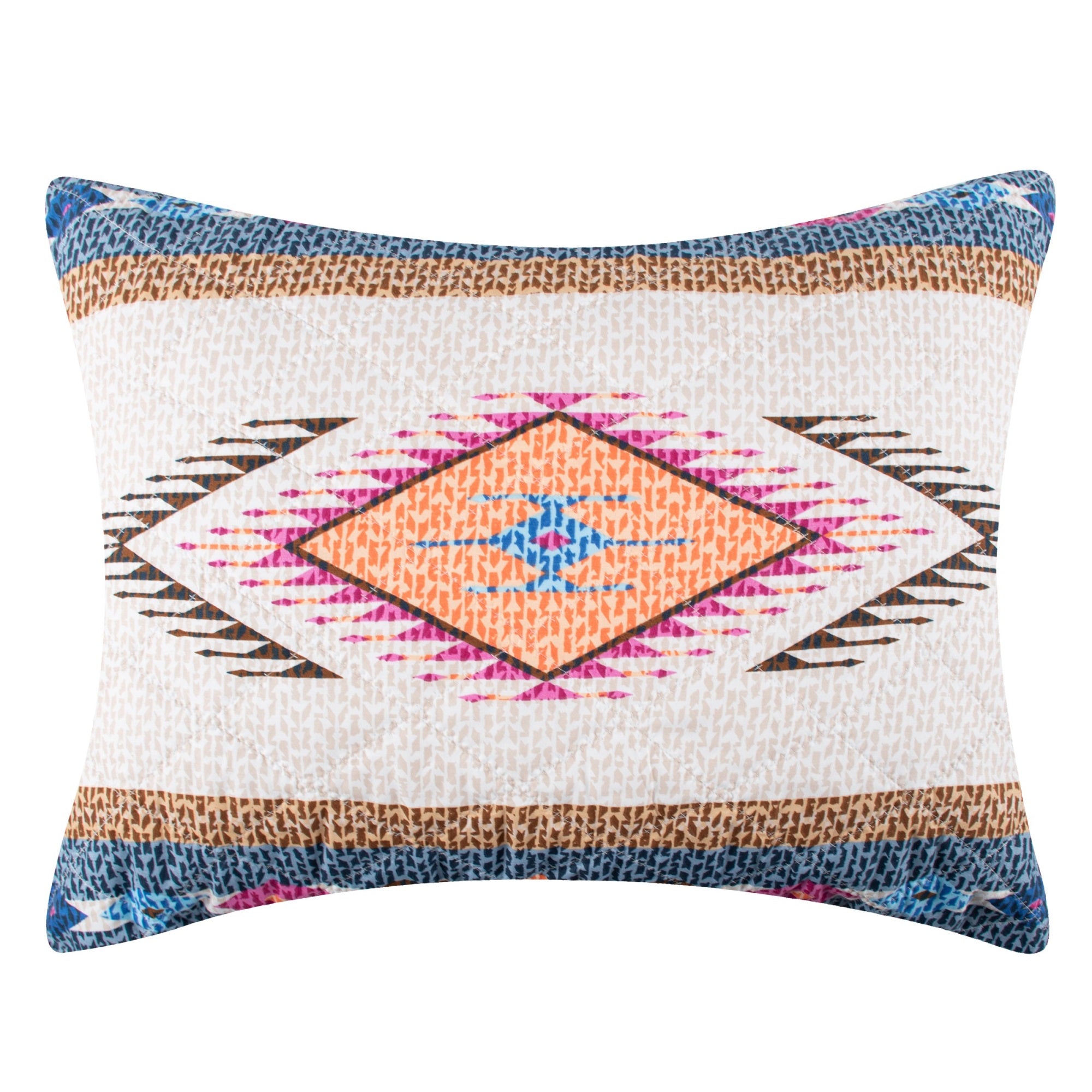Greenland Home Fashions GL-2408AS Cheyenne Sham, Standard, Spirit