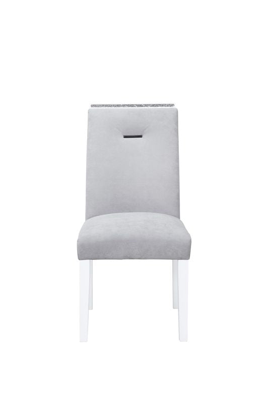 MONACO DARK GREY DINING CHAIR KIT OF 2