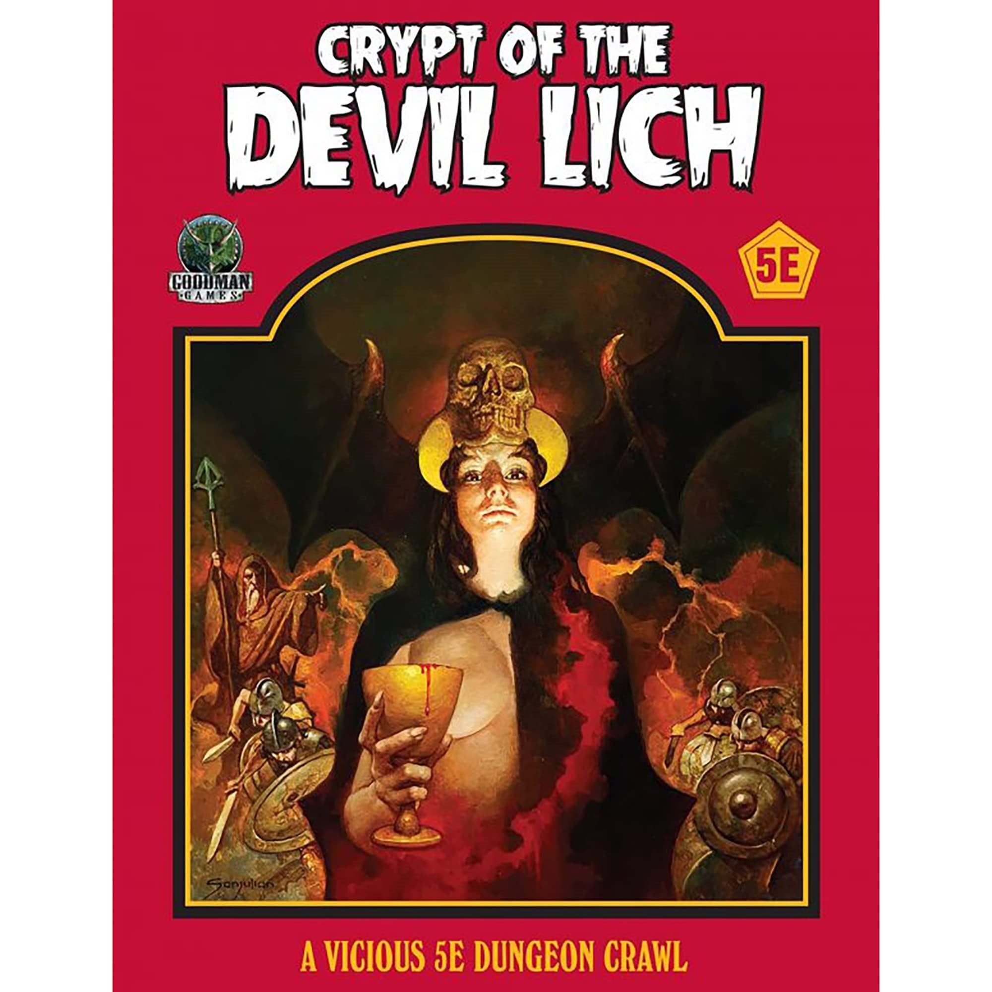 Crypt of The Devil Lich: 5e - Hardcover Role Playing Game Book
