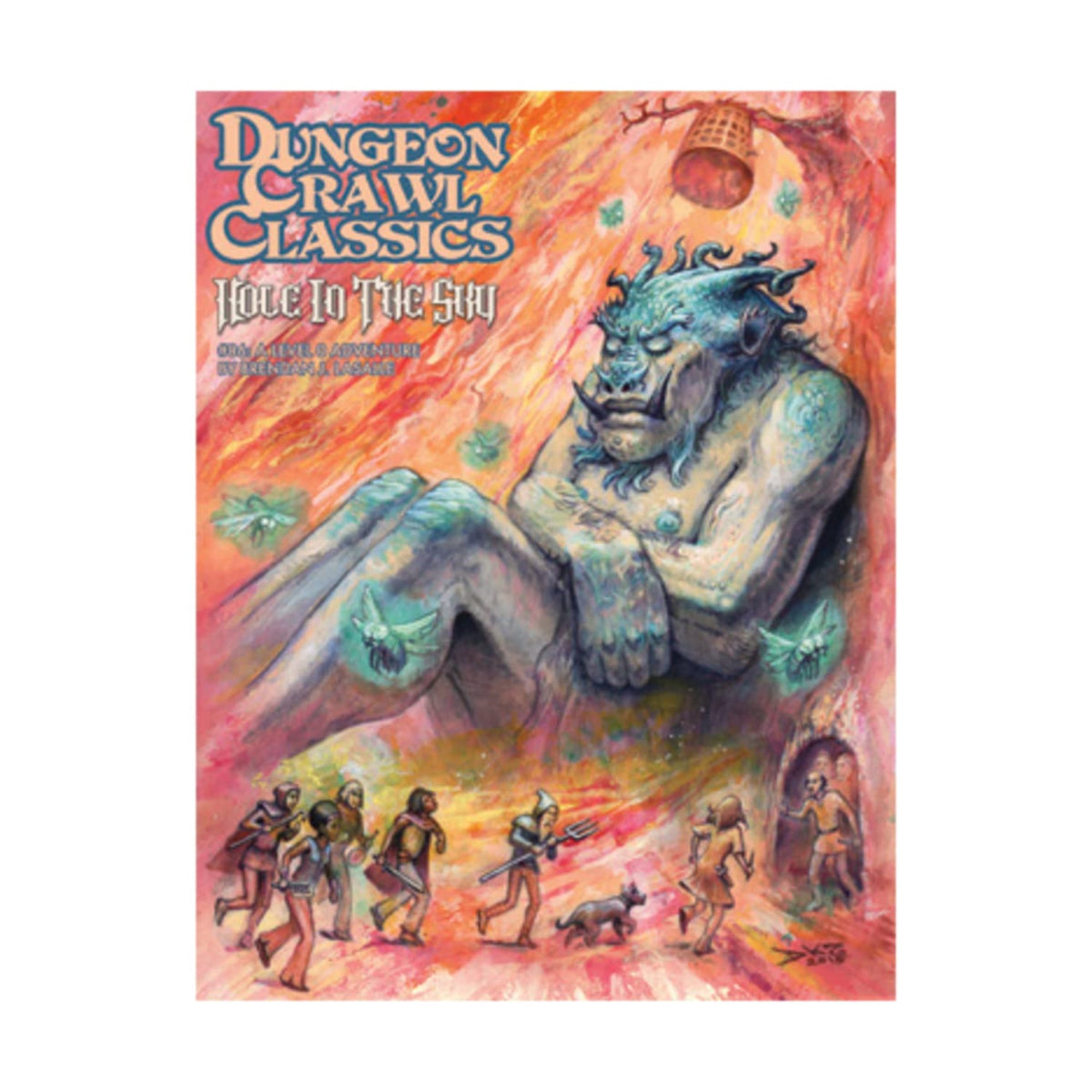 Goodman Games Dungeon Crawl Classics 86 Hole In The Sky Adventure Role Playing Game