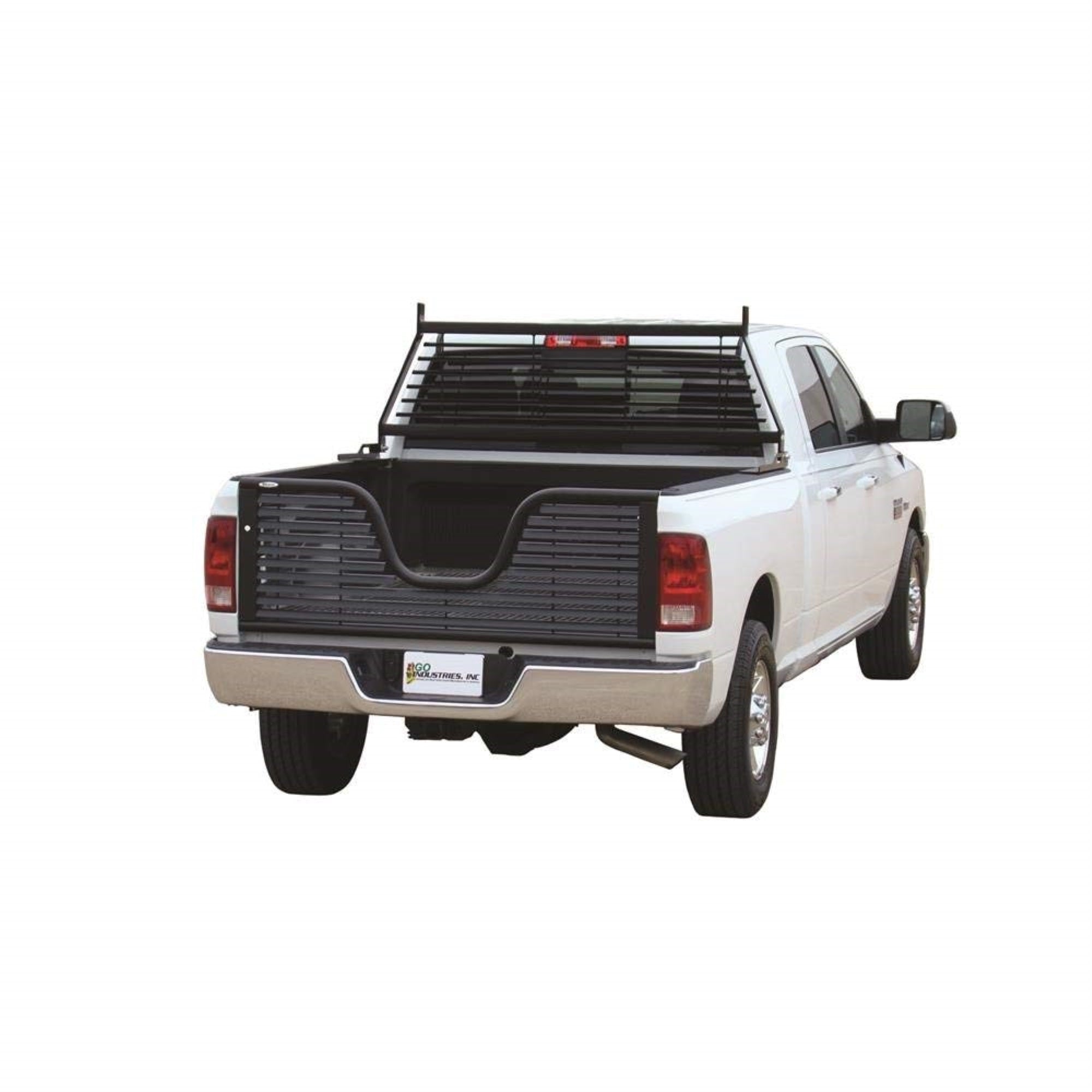 Go Industries 6135 Black Louvered V-Gate Tailgate For Chevy Silverado/Sierra