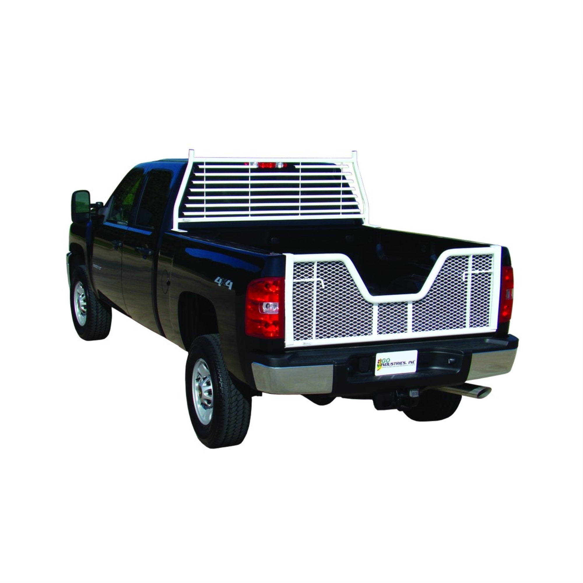 Mile Marker Go Industries Inc. 6648 Air Flow Tailgate, White Painted, For Select Ford Trucks