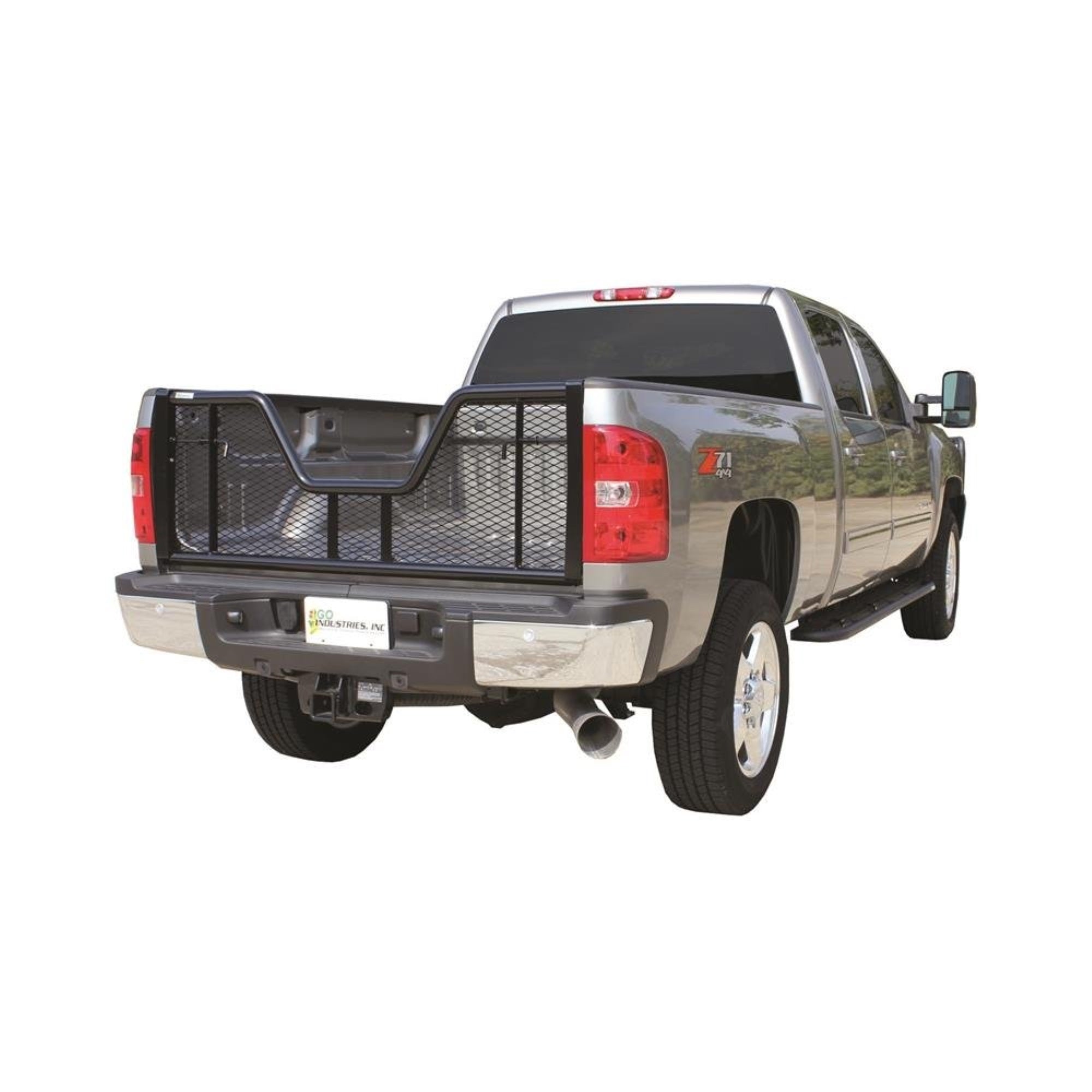 Go Industries Inc. 6682B Air Flow Tailgate, White Painted V Style, For Select Gm Trucks