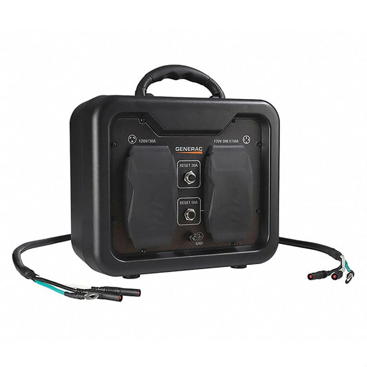 Generac 7668 120V Parallel Cable Kit, 2Ft Cord, Custom Plug End, Connects 2 Generators, Enhance Power, Compatible With Iq3500 & Gp3000I