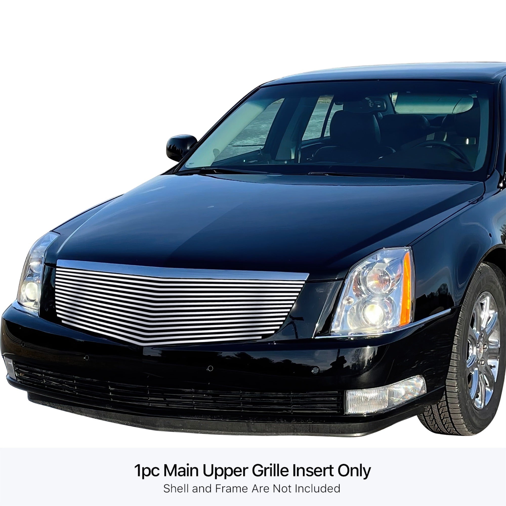 Stainless Steel Main Upper Stainless Steel Billet Grille 2006-2011 Cadillac DTS