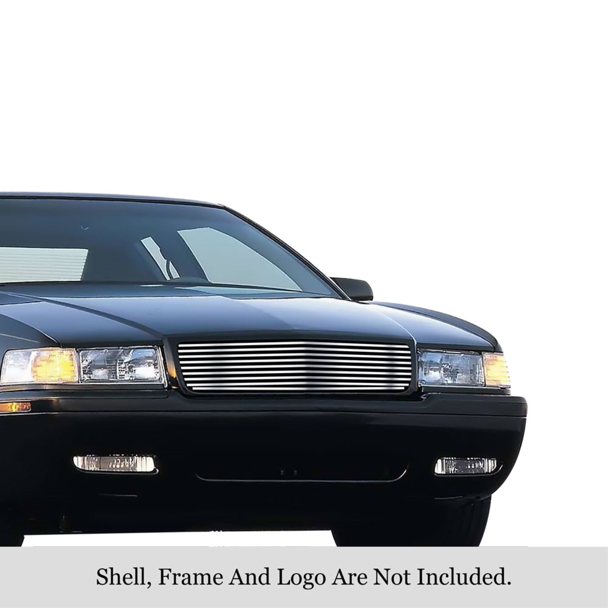 1995-2002 Cadillac El Dorado 304 Stainless Steel Polished Finish 8X6 Horizontal Billet Stainless Steel Billet Grille