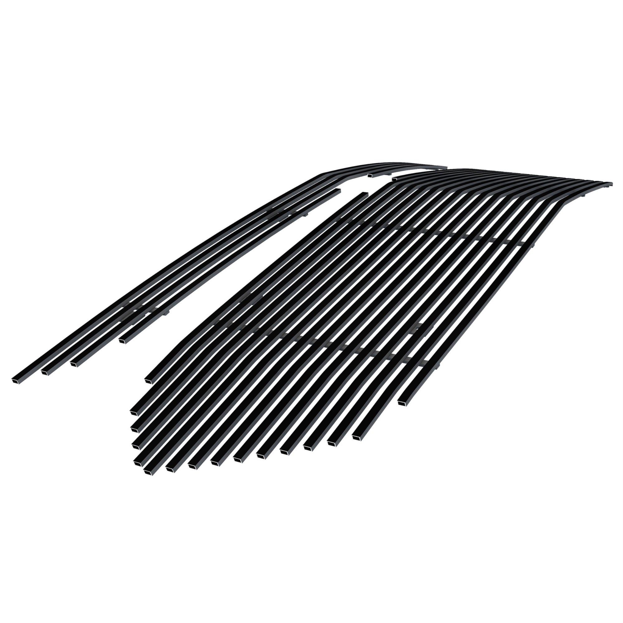 2018-2021 Chevy Traverse Not For High Country 8X6 Horizontal Billet Black Stainless Steel Billet Grille