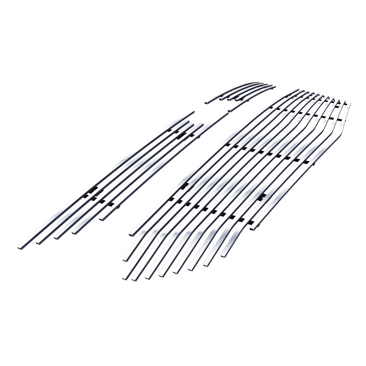 2018-2021 Chevy Equinox Only Fits Bar Style Oe Grille 8X6 Horizontal Billet Stainless Steel Billet Grille