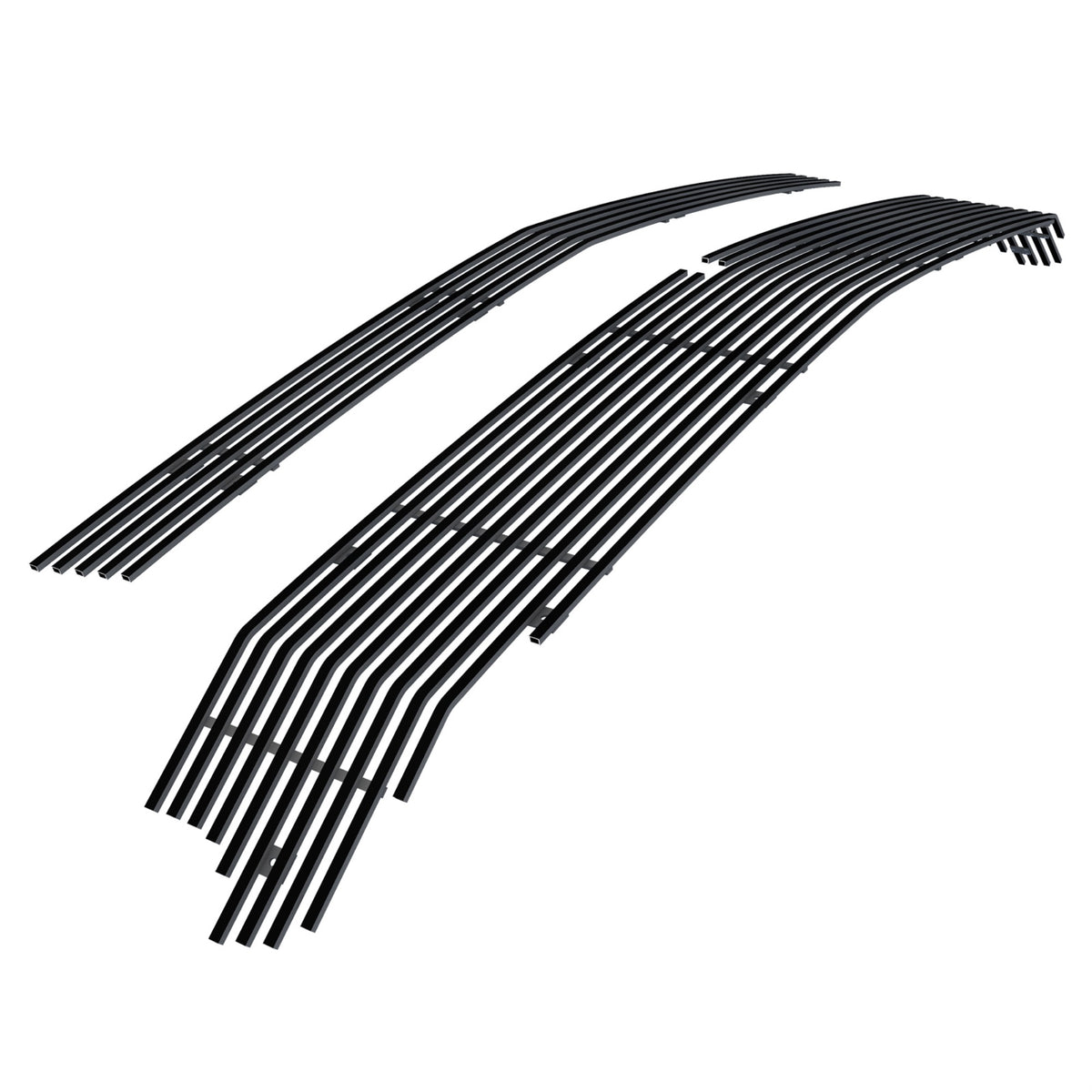 2021-2023 Chevy Tahoe Lt & Premier & Rst 8X6 Horizontal Billet Black Stainless Steel Billet Grille