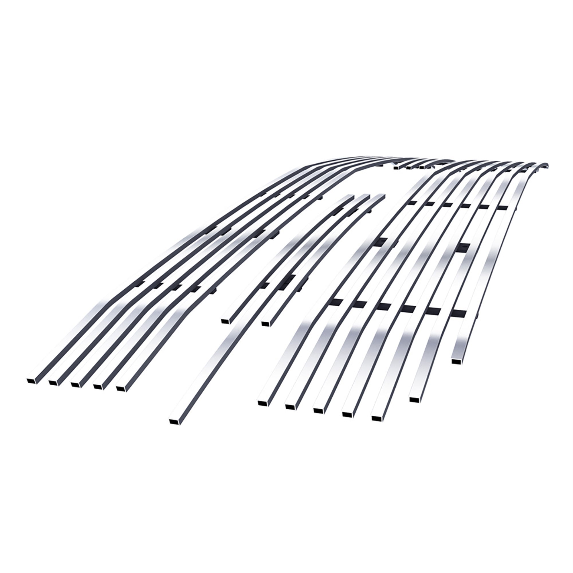 2019-2023 Chevy Silverado 1500 RST/LT/LT Trail Boss (Excl. 2019 Silverado 1500 LD/Classic Style) 8X6 HORIZONTAL BILLET Stainless Steel Billet Grille