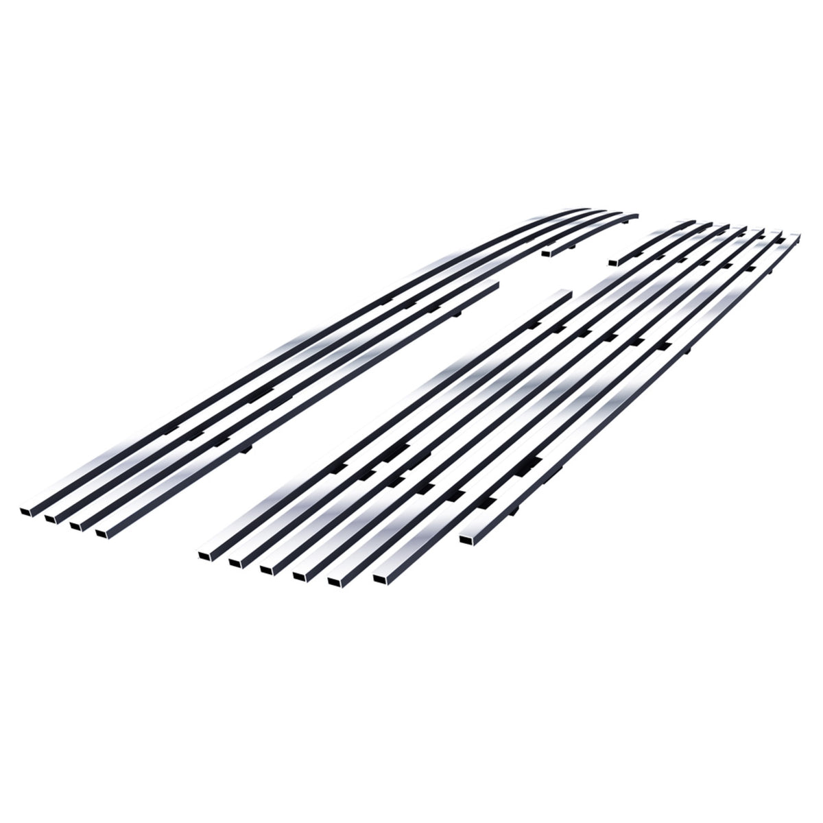 2005-2009 Chevy Equinox 8X6 Horizontal Billet Stainless Steel Billet Grille