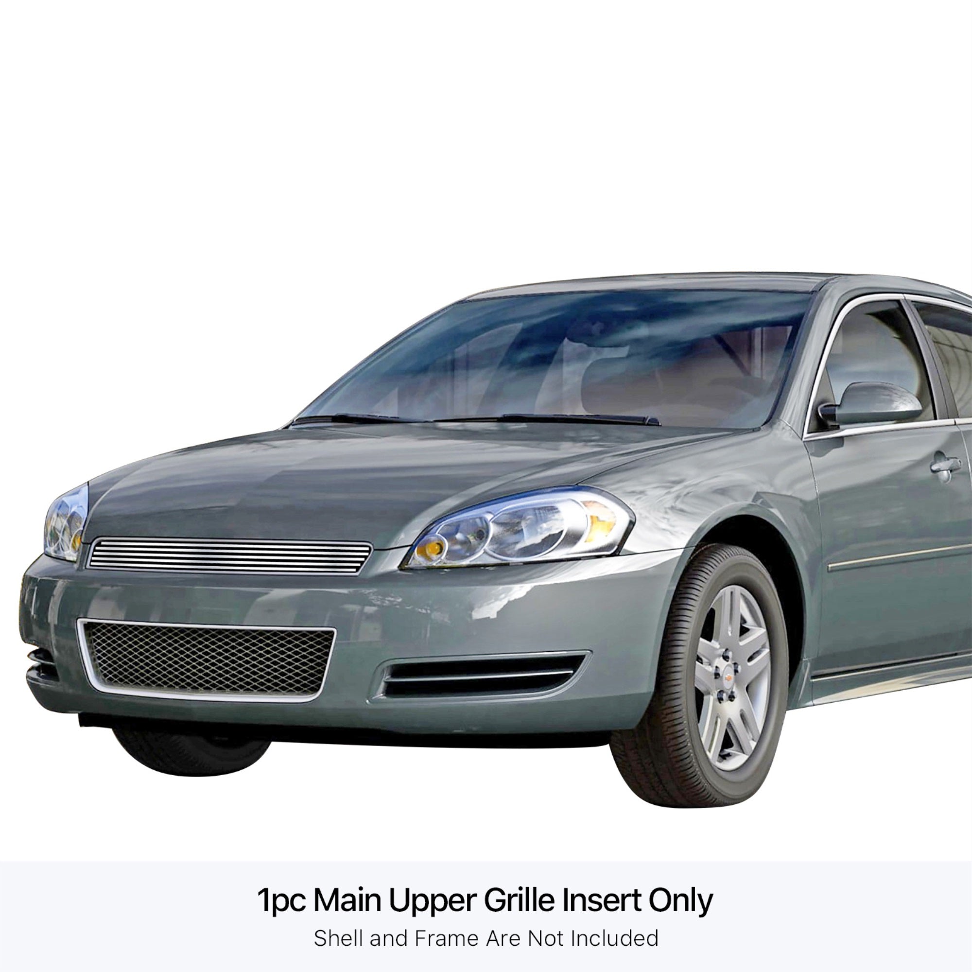 Stainless Steel Main Upper Stainless Steel Billet Grille 2006-2013 Chevy Impala /2006-2007 Chevy Monte Carlo