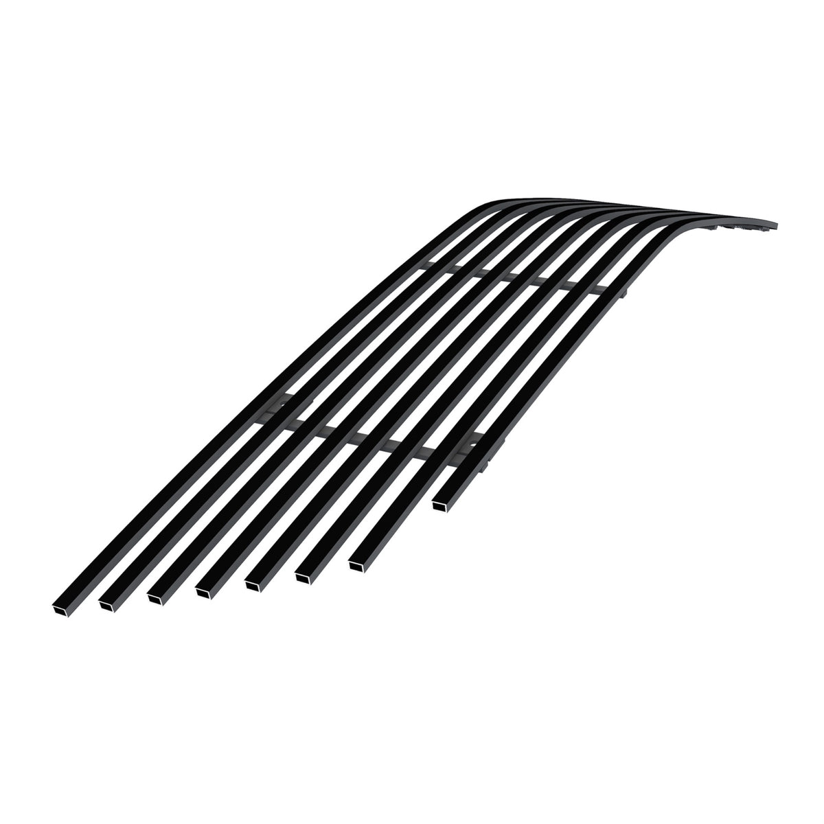 2013-2017 Chevy Traverse 8X6 Horizontal Billet Black Stainless Steel Billet Grille