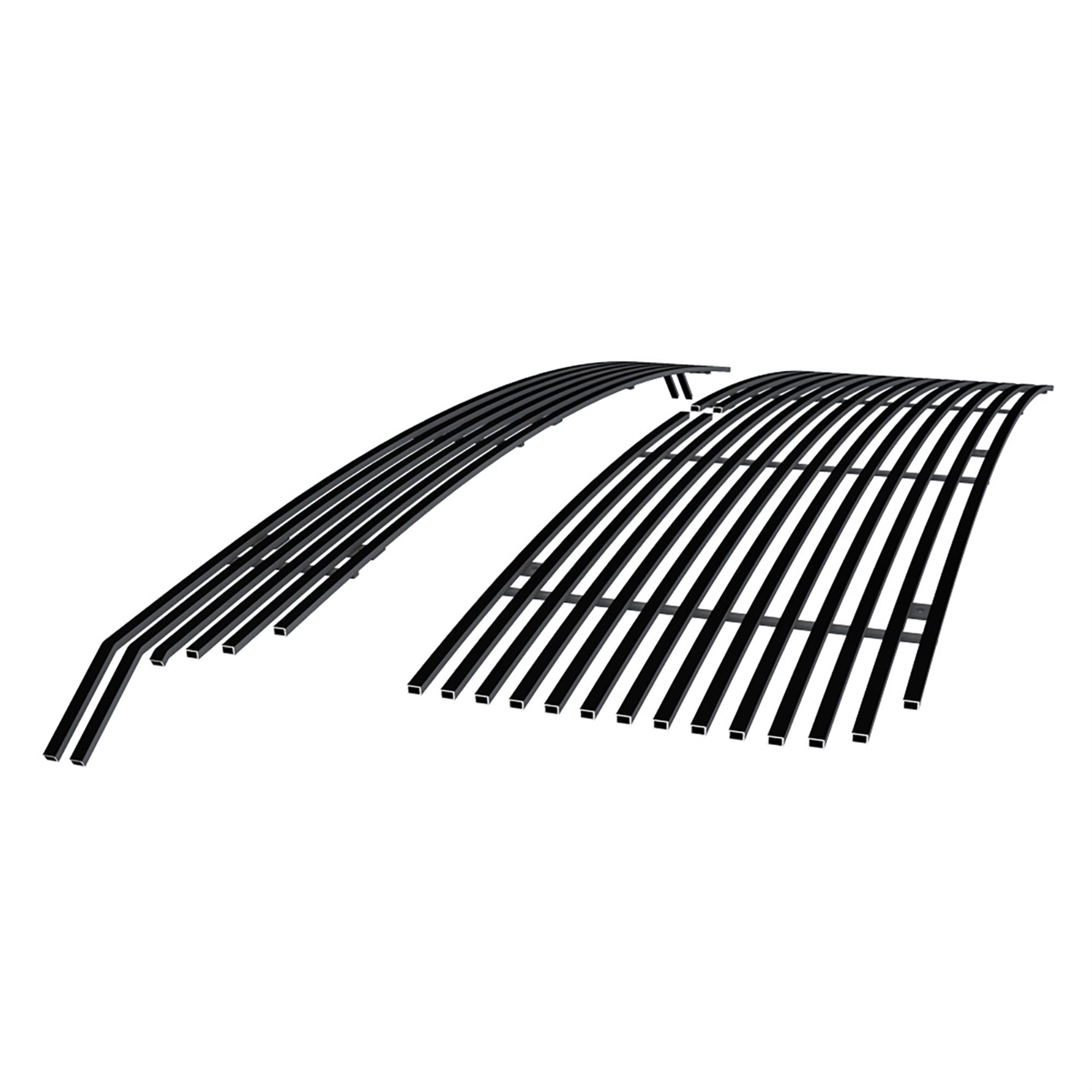 2020-2023 Chevy Silverado 2500/3500 Ltz 8X6 Horizontal Billet Black Stainless Steel Billet Grille