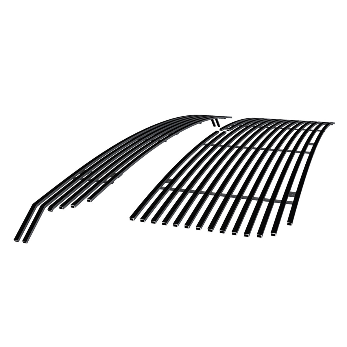 2020-2023 Chevy Silverado 2500/3500 Ltz 8X6 Horizontal Billet Black Stainless Steel Billet Grille
