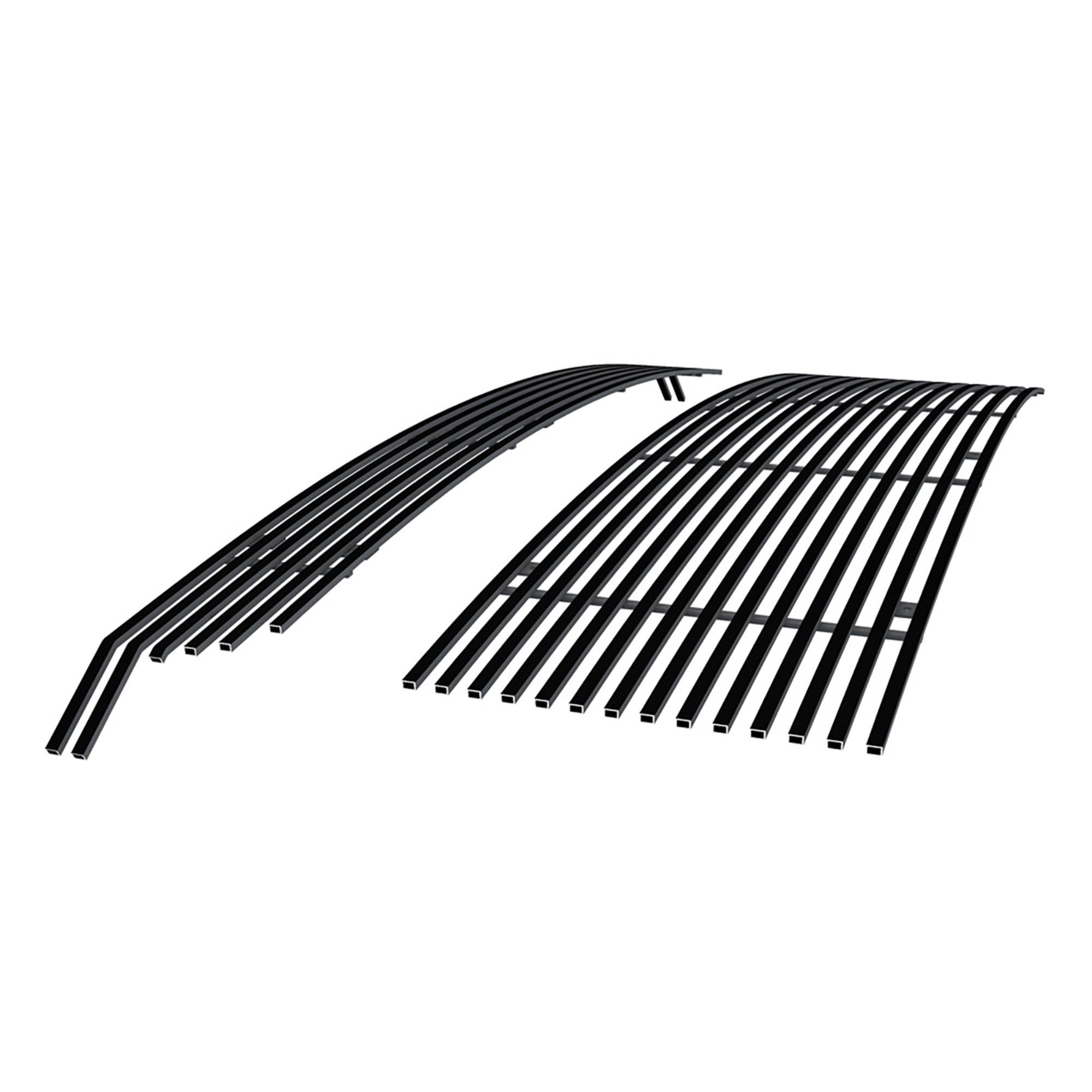 2020-2023 Chevy Silverado 2500/3500 Lt & Custom & Work Truck 8X6 Horizontal Billet Black Stainless Steel Billet Grille