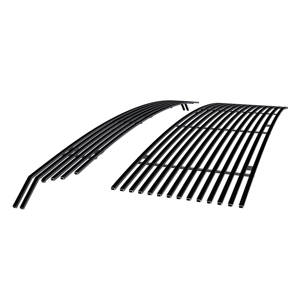 2020-2023 Chevy Silverado 2500/3500 Lt & Custom & Work Truck 8X6 Horizontal Billet Black Stainless Steel Billet Grille