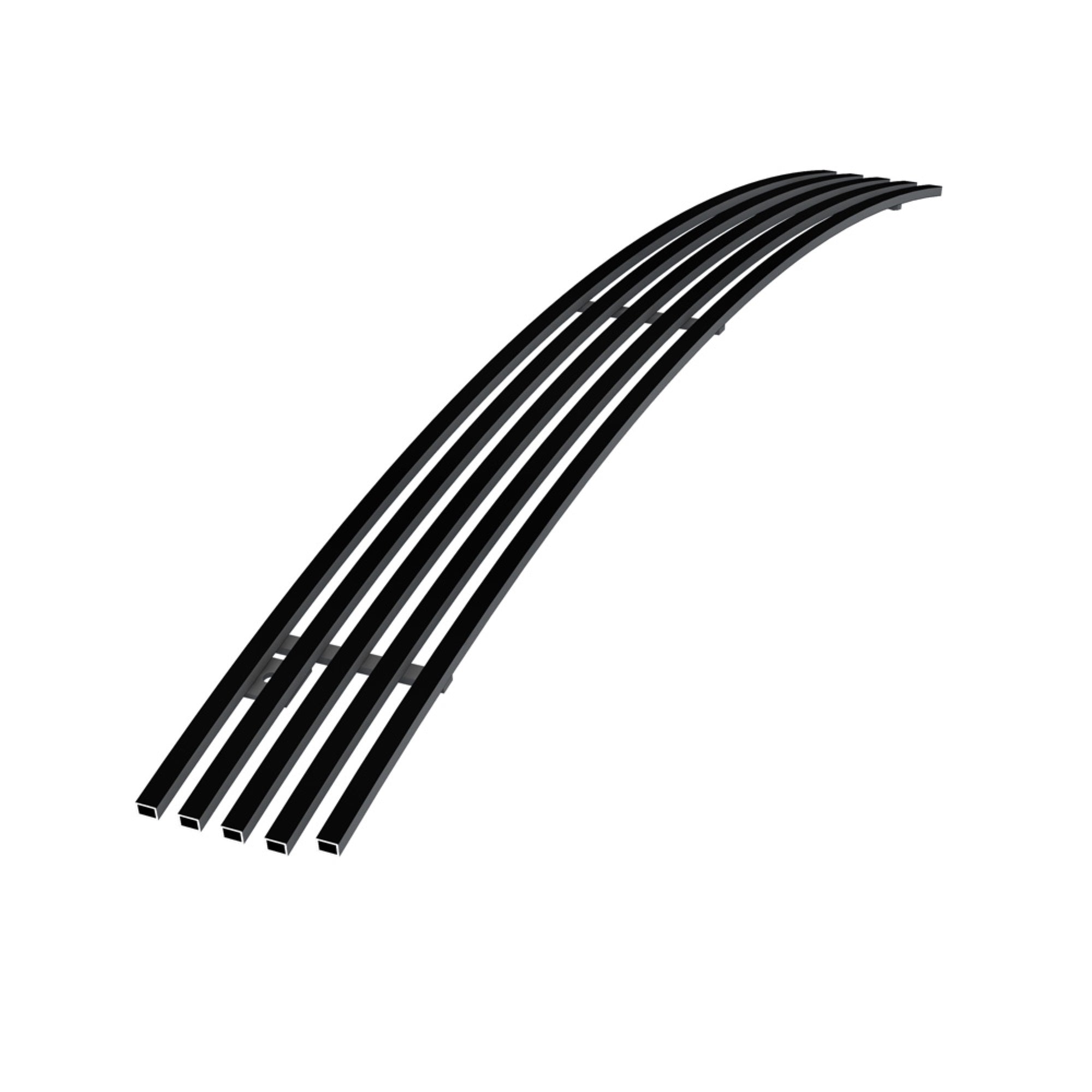 2006-2009 Chevy Trailblazer Lt Not For Ls/Ss 8X6 Horizontal Billet Black Stainless Steel Billet Grille