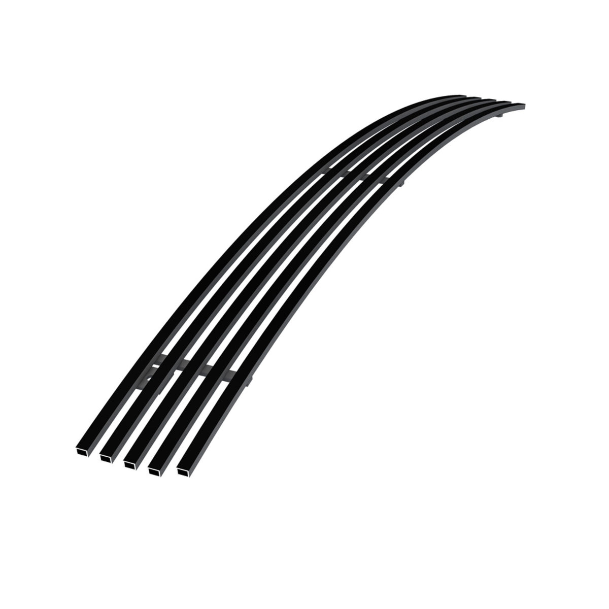 2006-2009 Chevy Trailblazer Lt Not For Ls/Ss 8X6 Horizontal Billet Black Stainless Steel Billet Grille