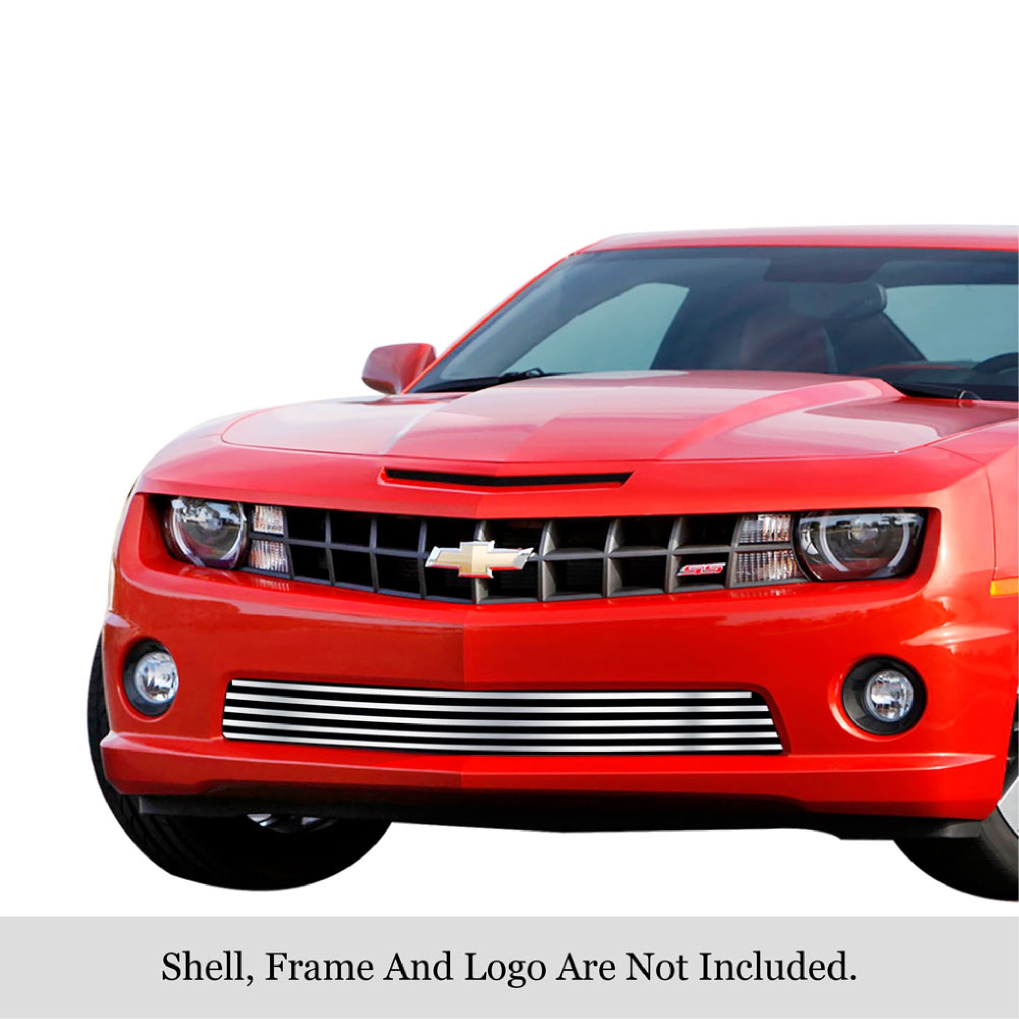 Stainless Steel Lower Bumper Stainless Steel Billet Grille 2010-2013 Chevy Camaro LT V6/2010-2013 Chevy Camaro LS V6