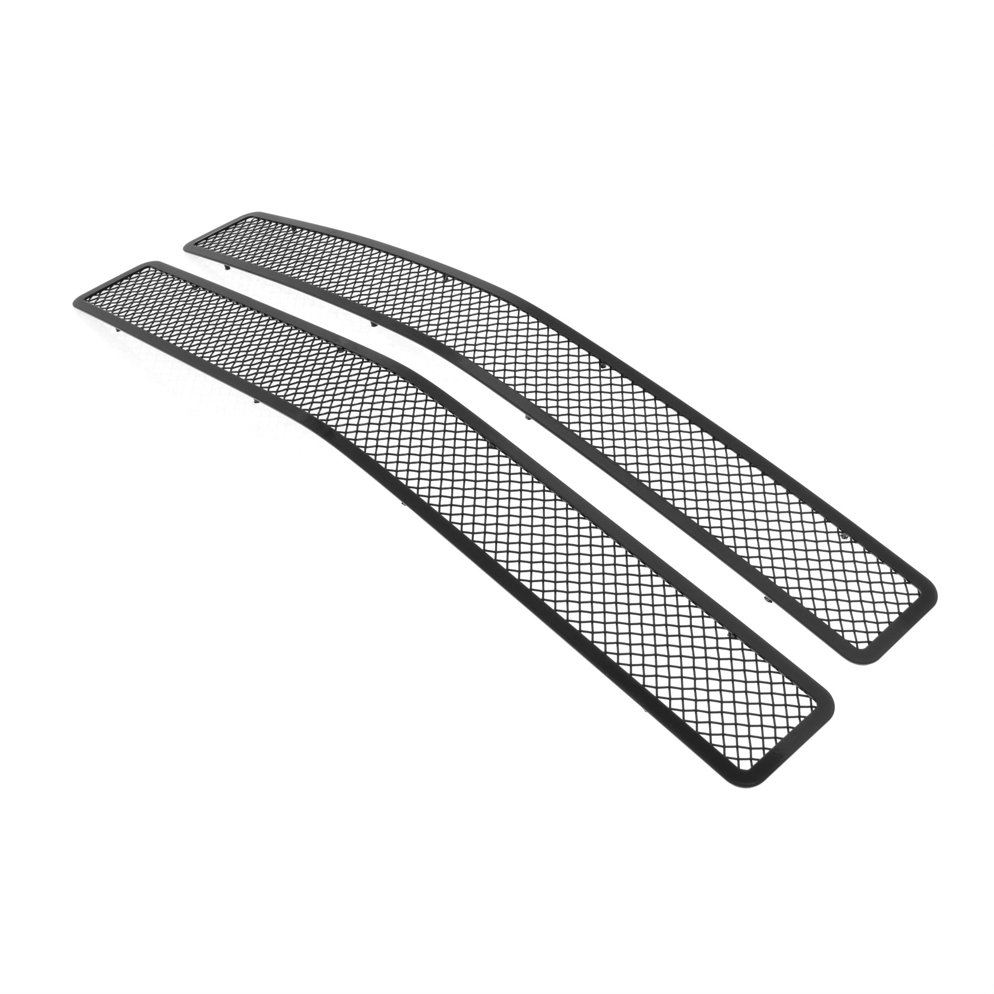 1994-1999 Chevy Blazer Not For S-10/1994-1999 Chevy C/K Pickup Not For C2500 Single Light/1994-1999 Chevy Suburban /1994-1999 Chevy Tahoe Stainless Steel Black Powder Coated Finish 1.8 Mm Wire Mesh Black Wire Mesh Grille