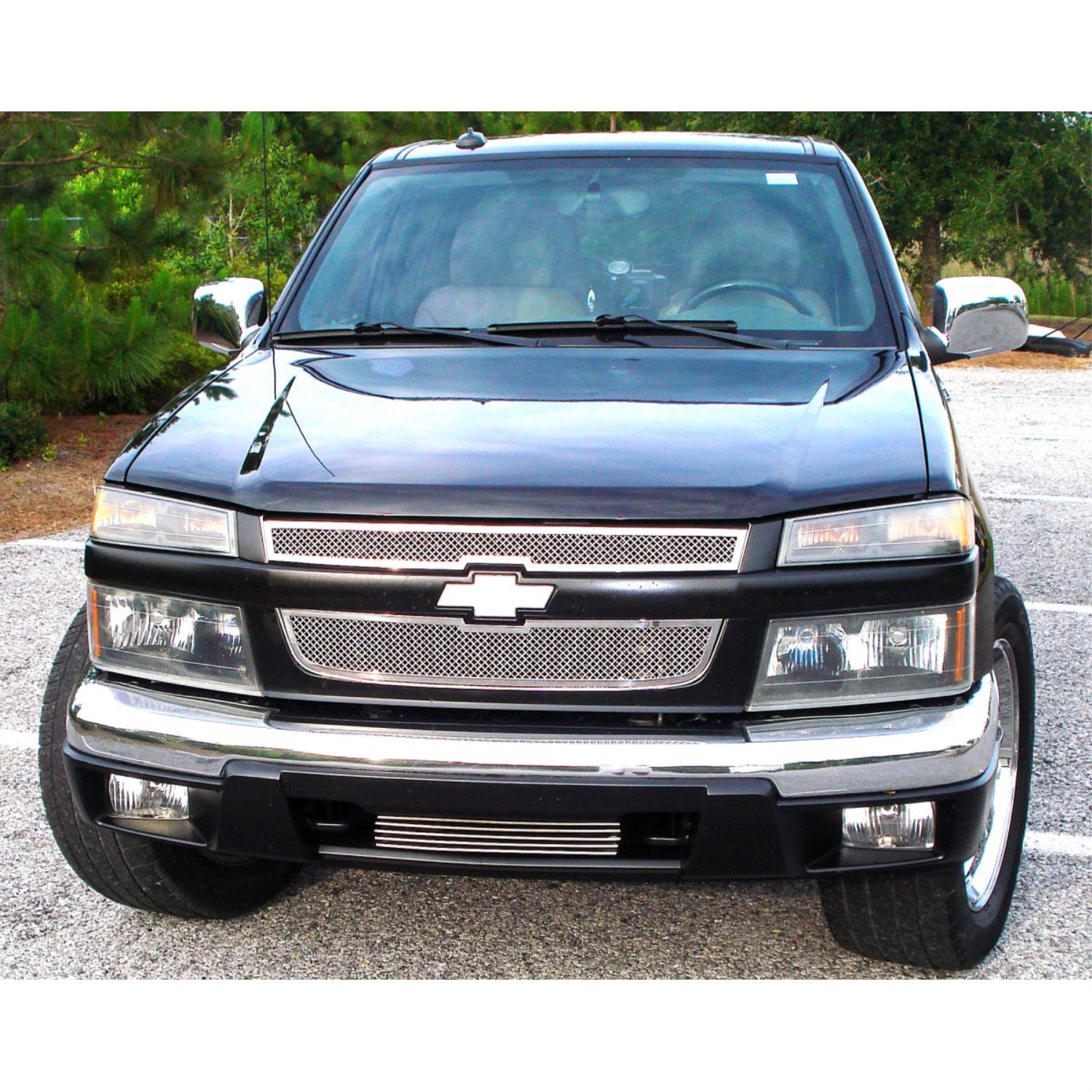 2004-2012 Chevy Colorado Not For Extreme Stainless Steel Polished Finish 1.8 Mm Wire Mesh Mesh Grille