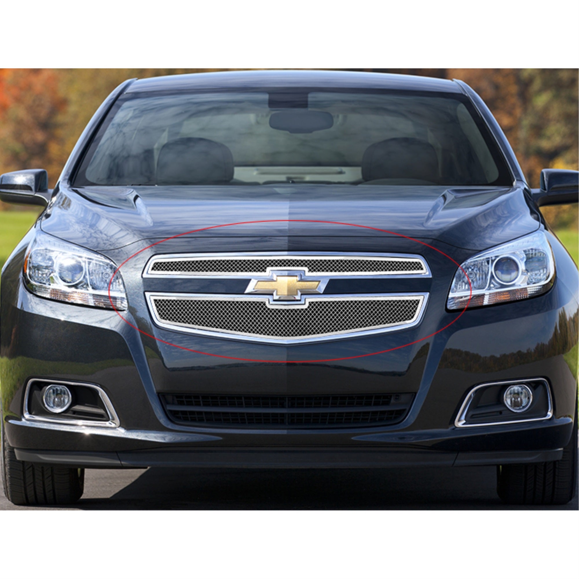2013 Chevy Malibu Stainless Steel Polished Finish 1.8 Mm Wire Mesh Mesh Grille