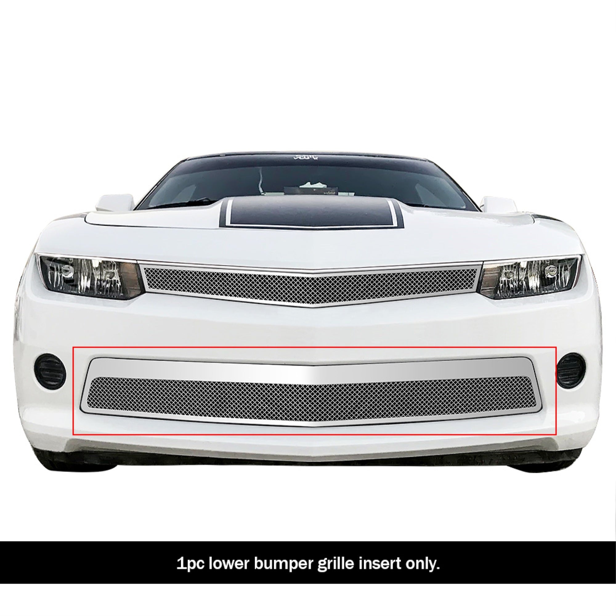 2014-2015 Chevy Camaro Lt With Rs Package/2014-2015 Chevy Camaro Ls With Rs Package Stainless Steel Polished Finish 1.8 Mm Wire Mesh Mesh Grille