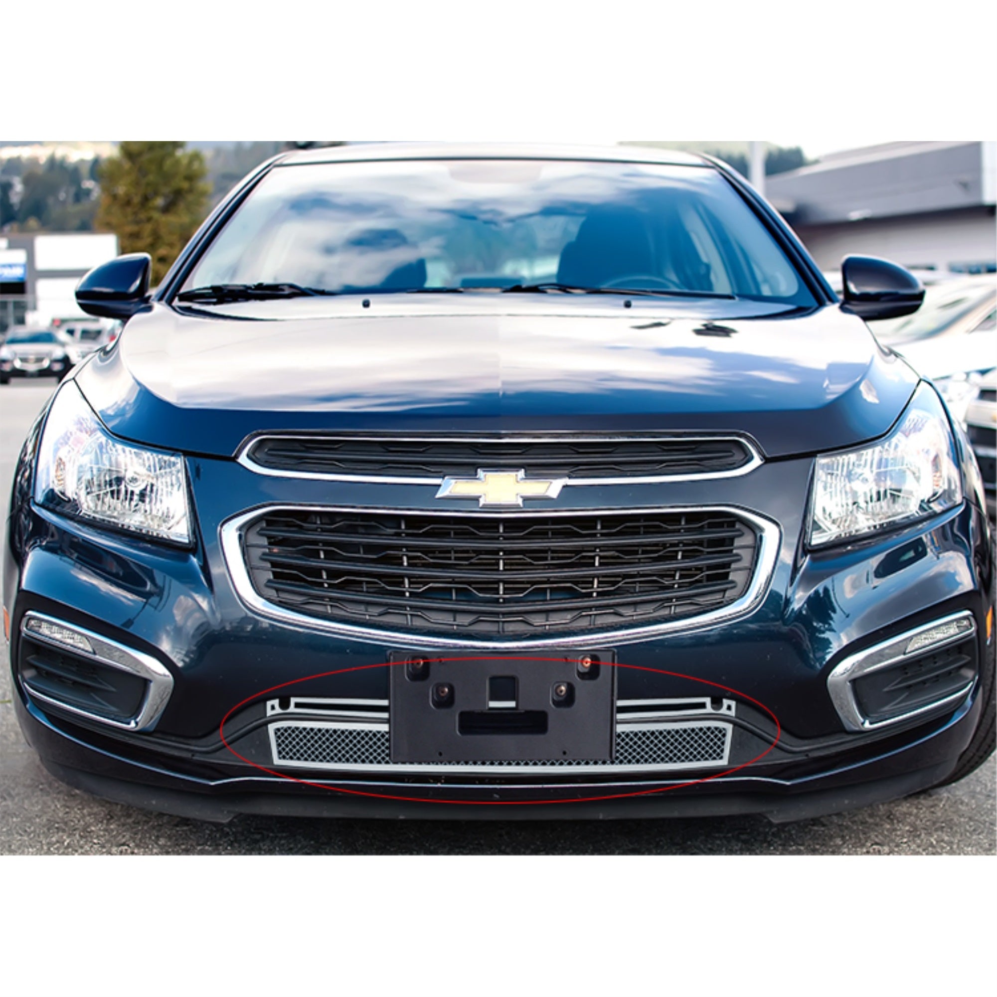 2015-2015 Chevy Cruze Stainless Steel Polished Finish 1.8 Mm Wire Mesh Mesh Grille
