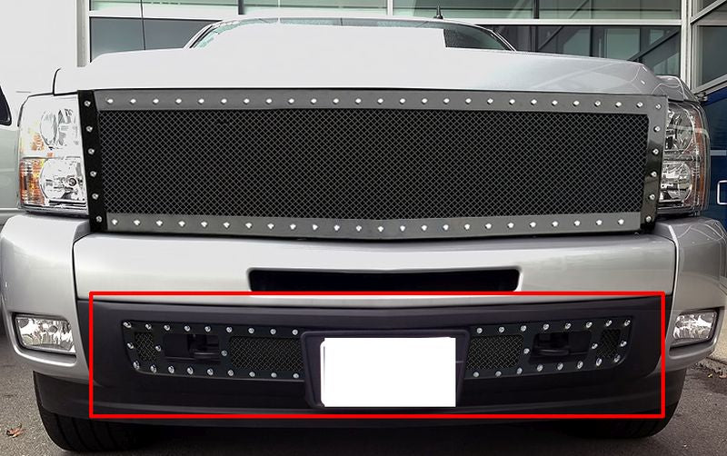 2007-2013 Chevy Silverado 1500 Lower Bumper Rivet Grille