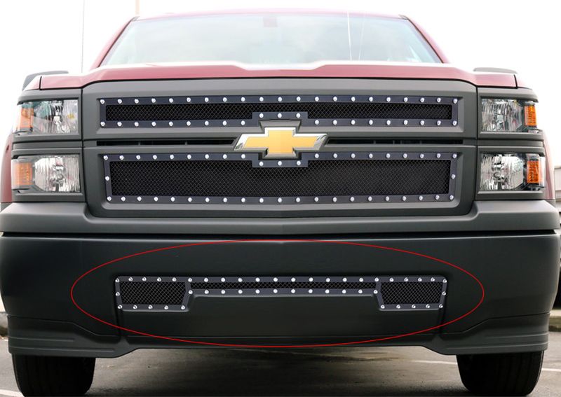 2014-2015 Chevy Silverado 1500 Lower Bumper Rivet Grille