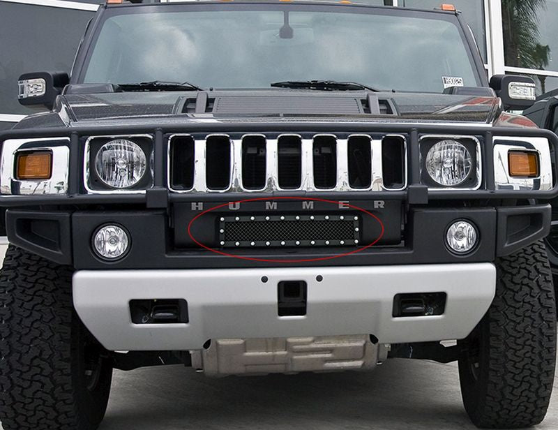 2003-2007 Hummer H2 Low Bumper Rivet Grille
