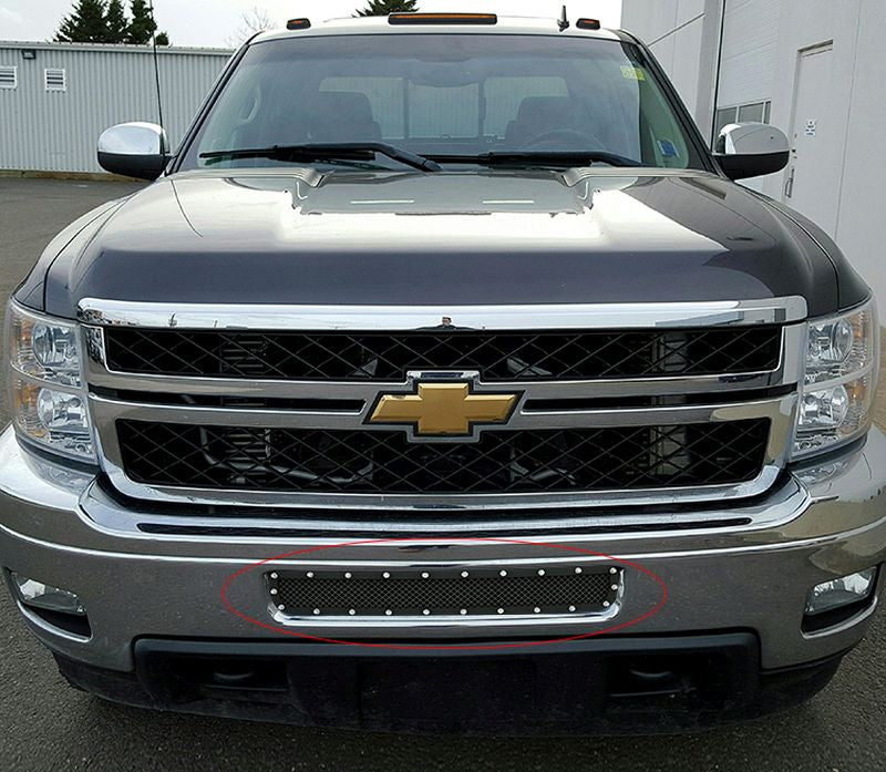 2011-2014 Chevy Silverado 2500 HD /2011-2014 Chevy Silverado 3500 HD Lower Bumper Rivet Grille