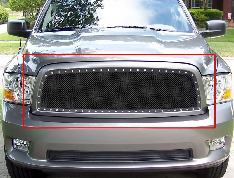 2009-2012 Dodge Ram 1500 Main Upper Rivet Grille