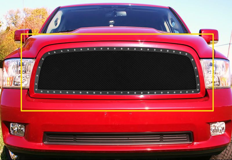 2009-2012 Dodge Ram 1500 Main Upper Rivet Grille