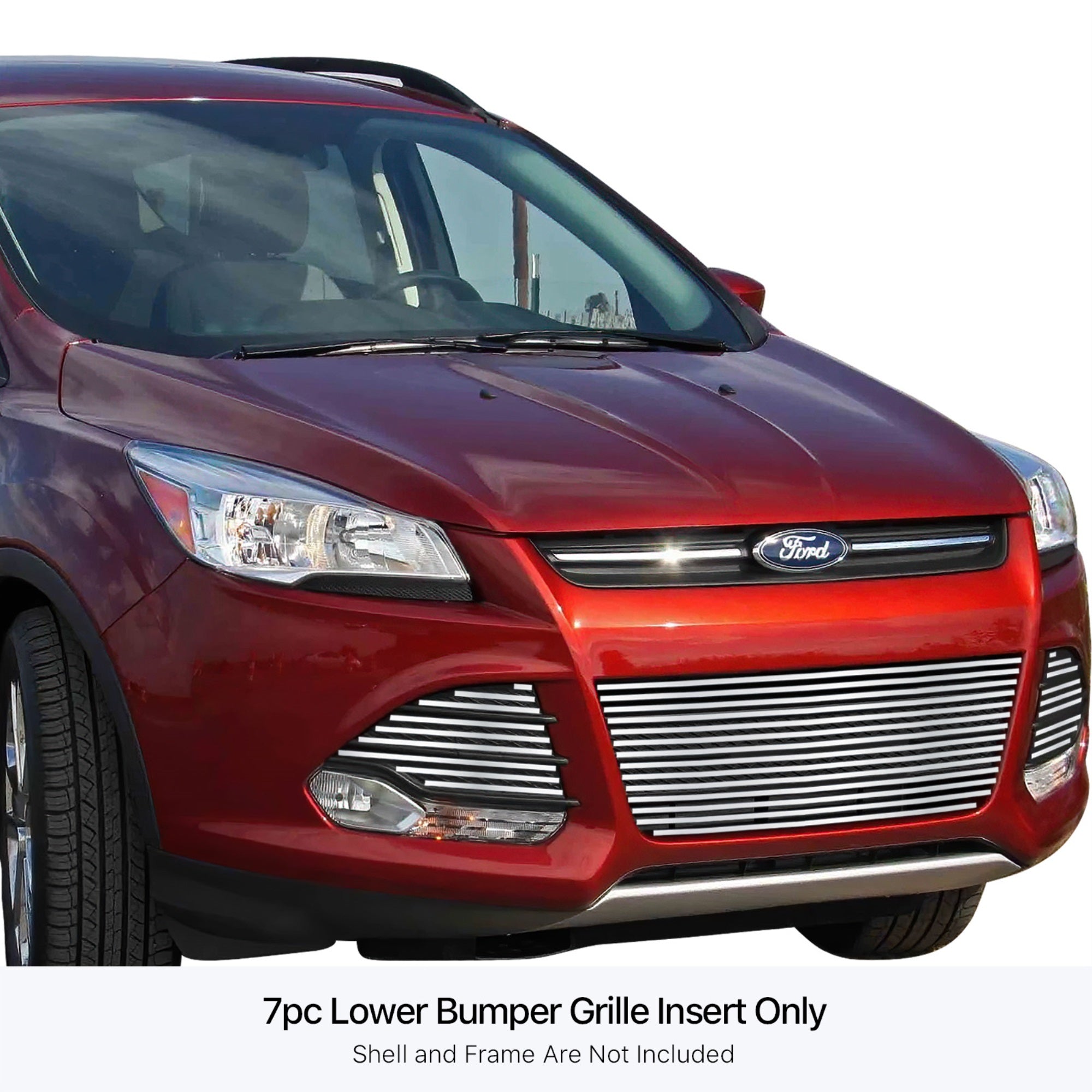 Stainless Steel Lower Bumper Stainless Steel Billet Grille 2013-2016 Ford Escape