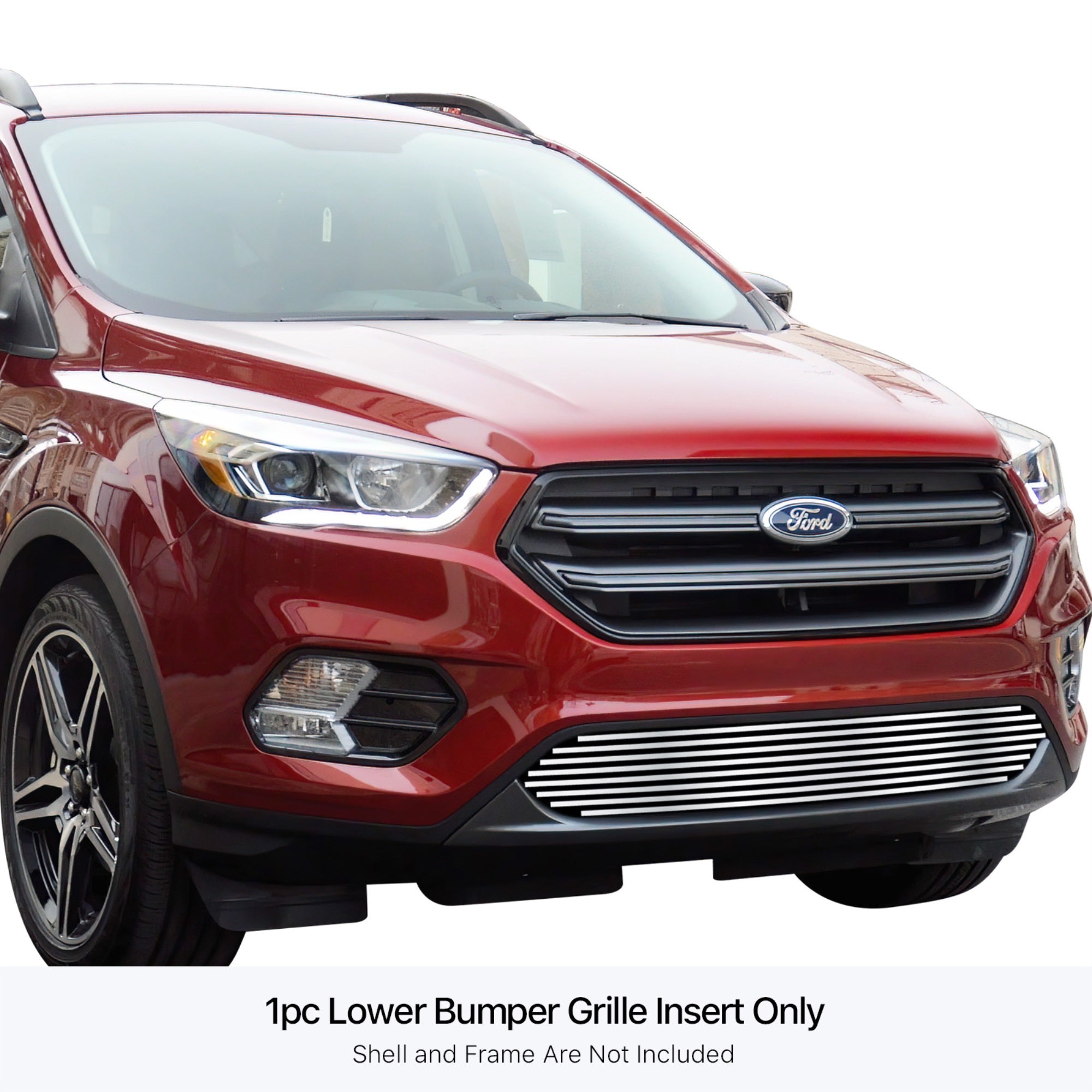 Stainless Steel Lower Bumper Stainless Steel Billet Grille 2017-2019 Ford Escape