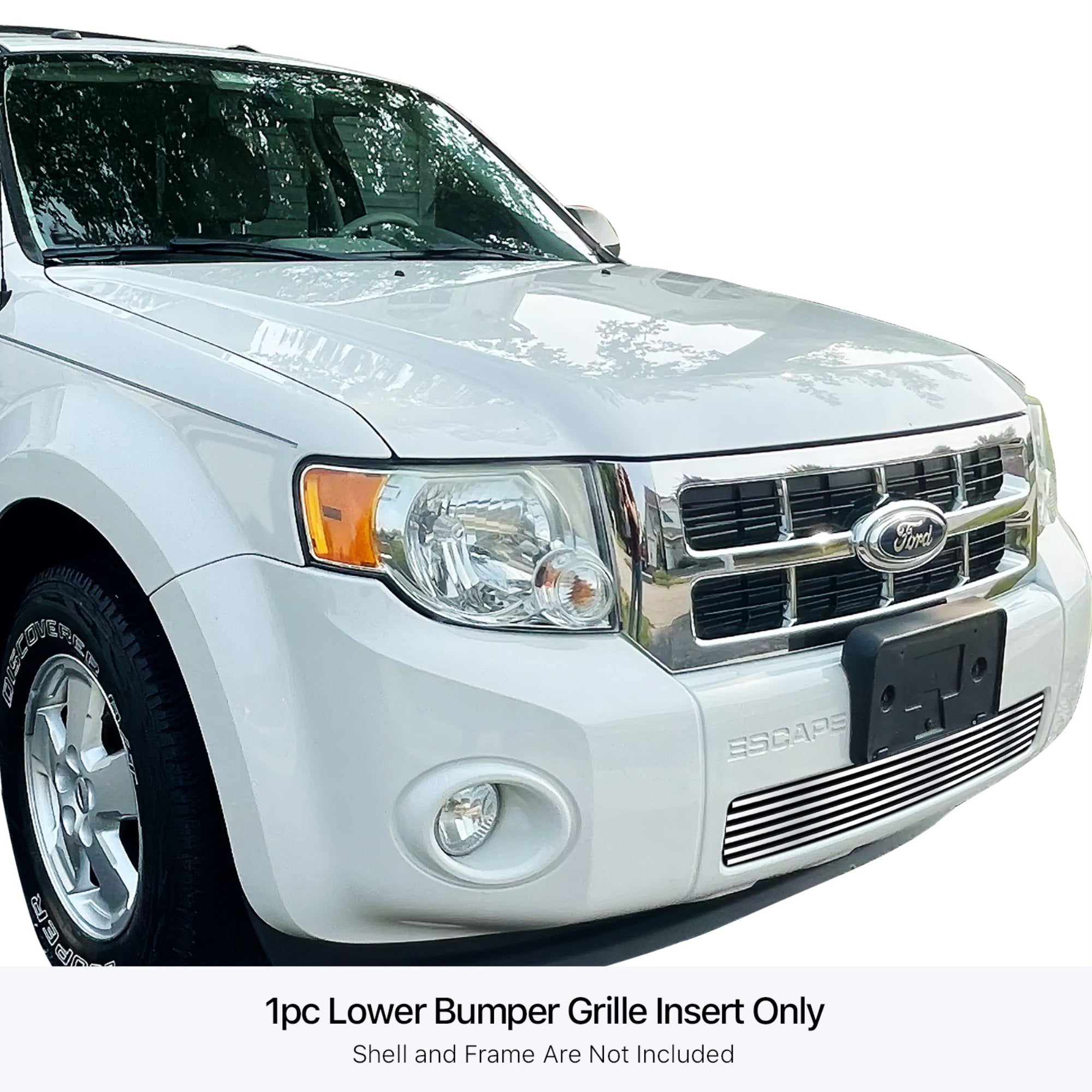 Stainless Steel Lower Bumper Stainless Steel Billet Grille 2008-2012 Ford Escape