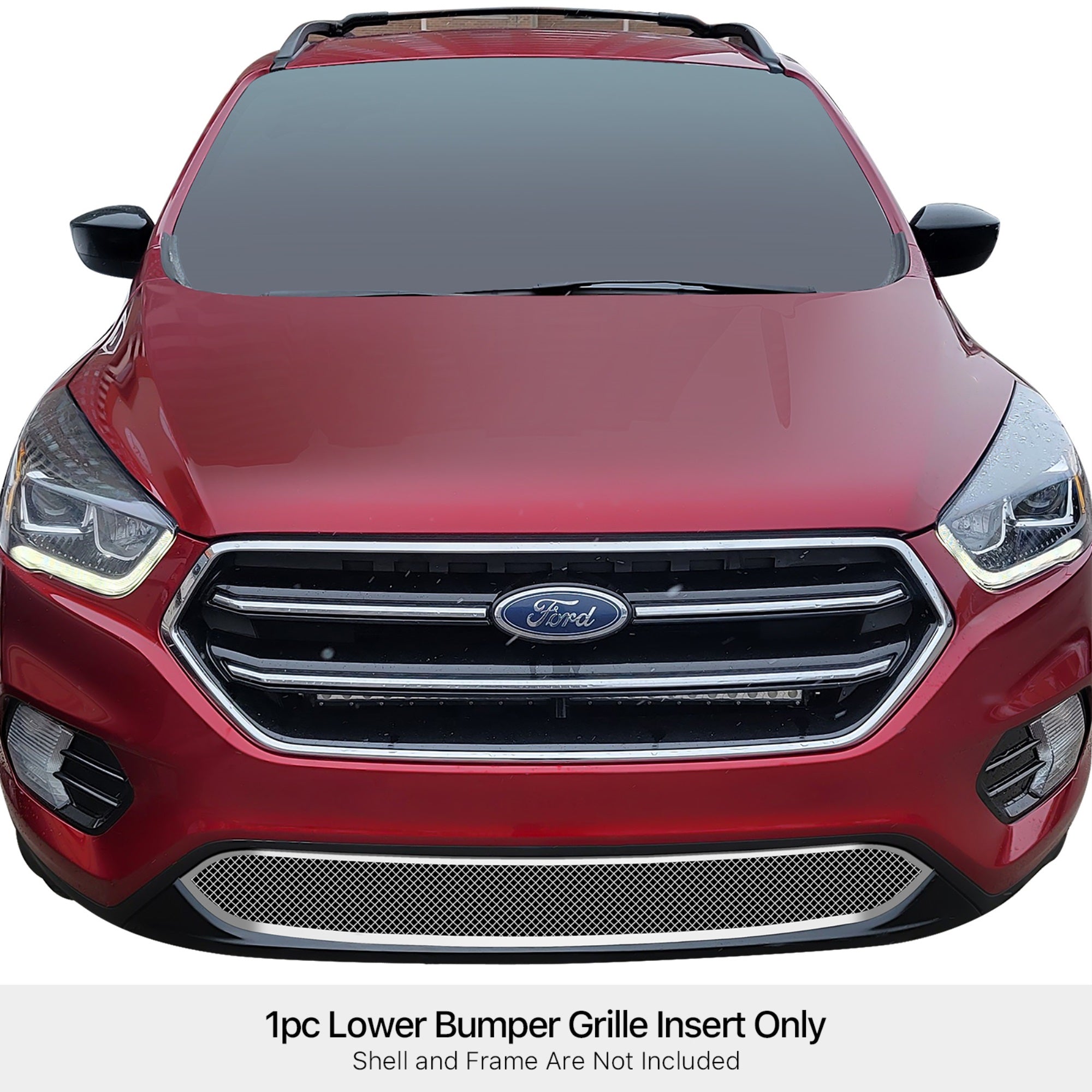 Stainless Steel Lower Bumper Mesh Grille 2017-2019 Ford Escape