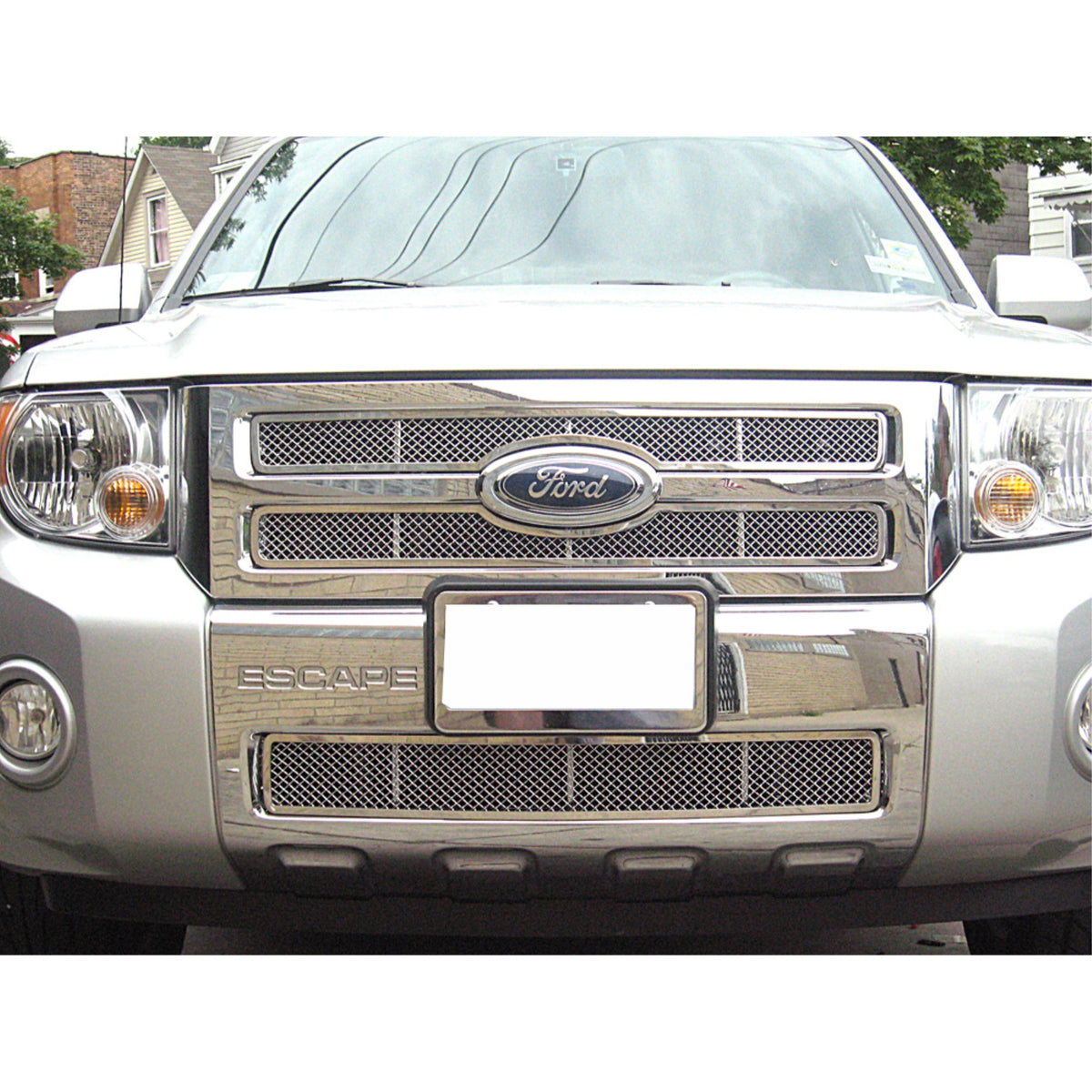 2008-2012 Ford Escape Stainless Steel Polished Finish 1.8 Mm Wire Mesh Mesh Grille