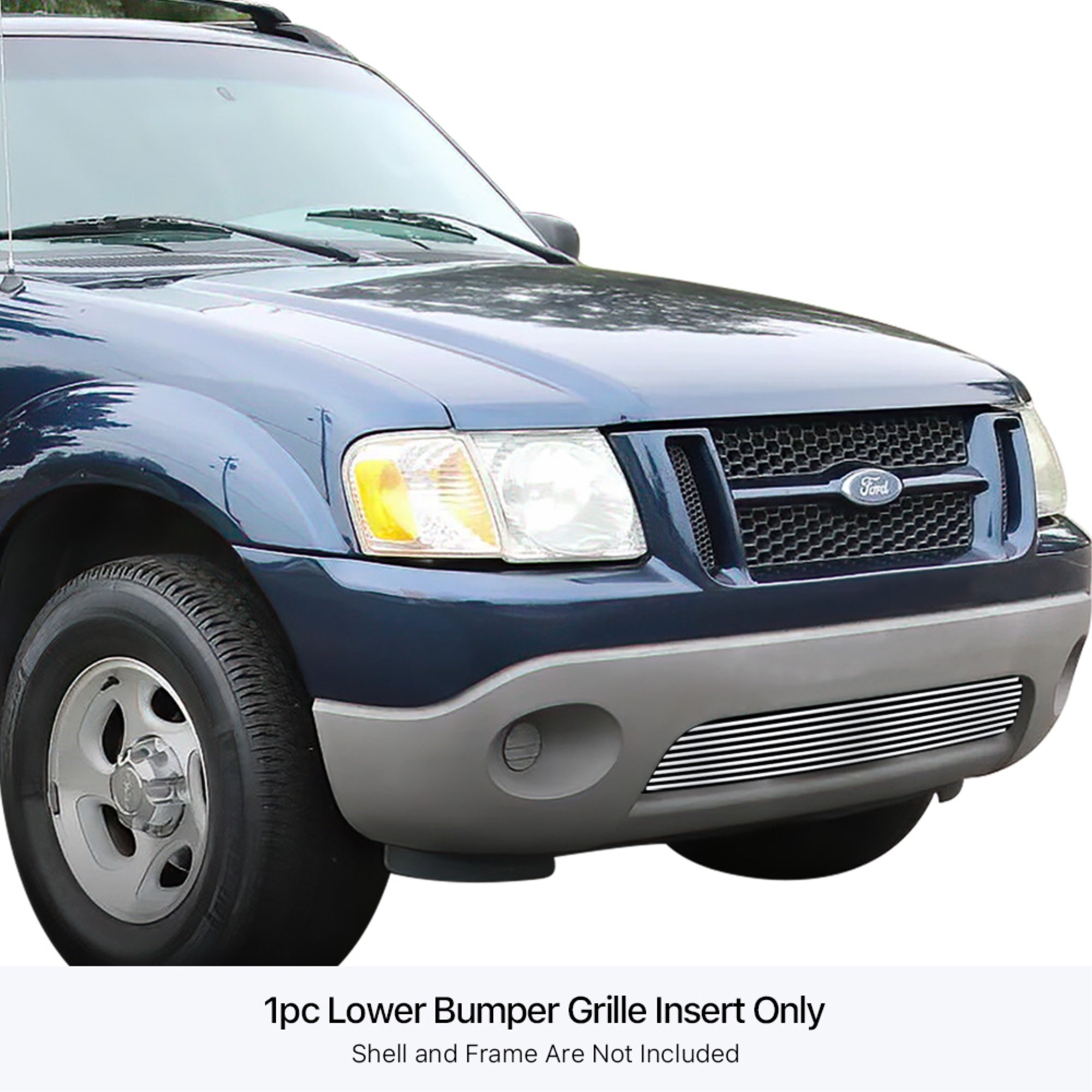 Stainless Steel Lower Bumper Stainless Steel Billet Grille 2001-2003 Ford  Sport /2001-2005 Ford  Sport Trac